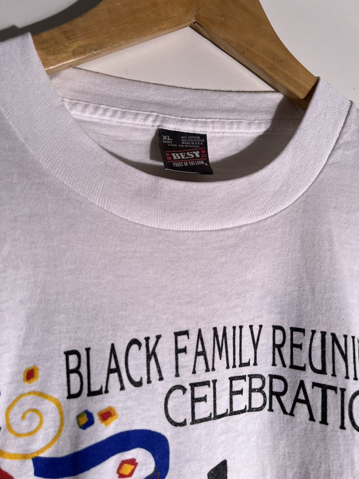 Vintage 80’s 90’s VTG Vintage Black Family Reunion Equal Retro Shirt Size US XL / EU 56 / 4 - 8 Thumbnail