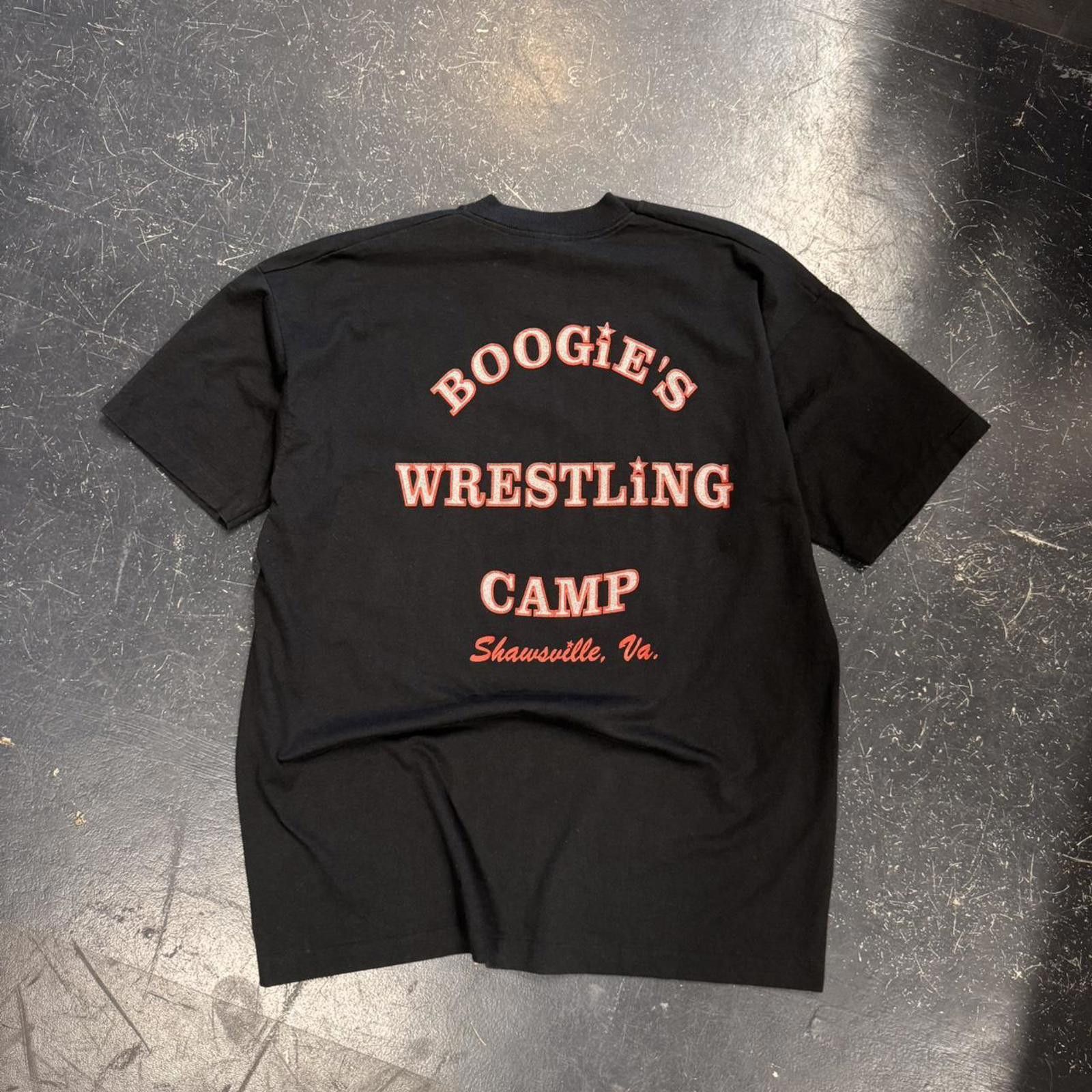 WWE Vintage Rare 90s Jimmy Valiant WWE Wrestling Camp Tee Size US XL / EU 56 / 4 - 6 Thumbnail