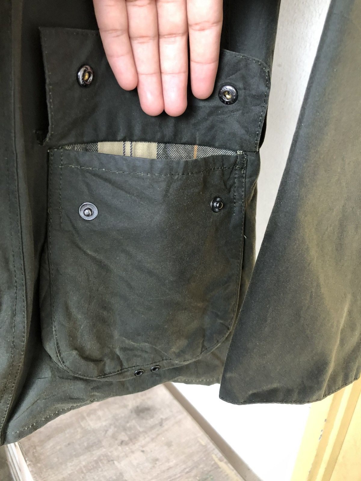 Barbour Nice❗️Barbour Classic Bedale Wax Jacket Olive Size US M / EU 48-50 / 2 - 18 Thumbnail