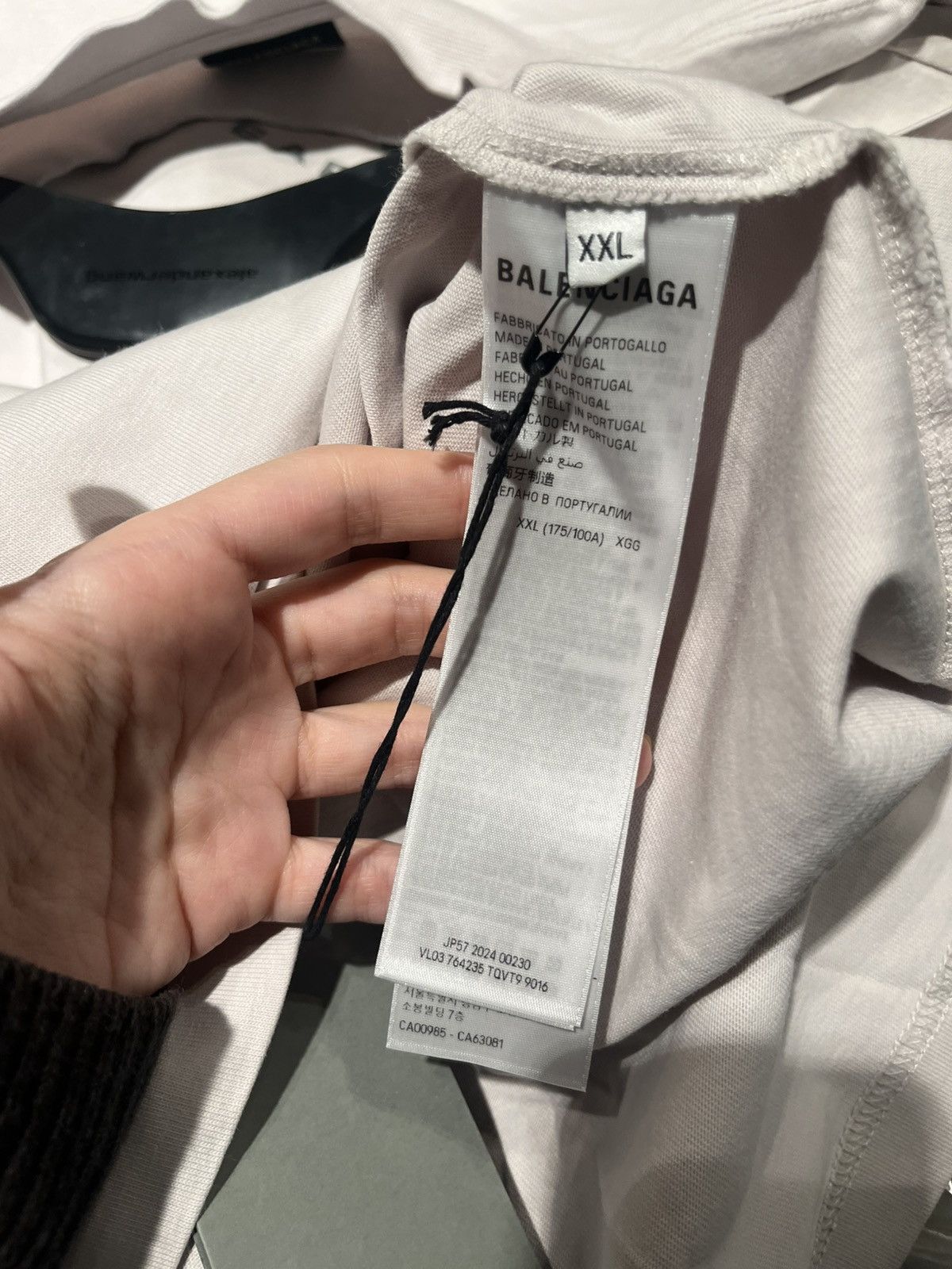 Balenciaga Activewear t-shirt Size US XXL / EU 58 / 5 - 4 Thumbnail