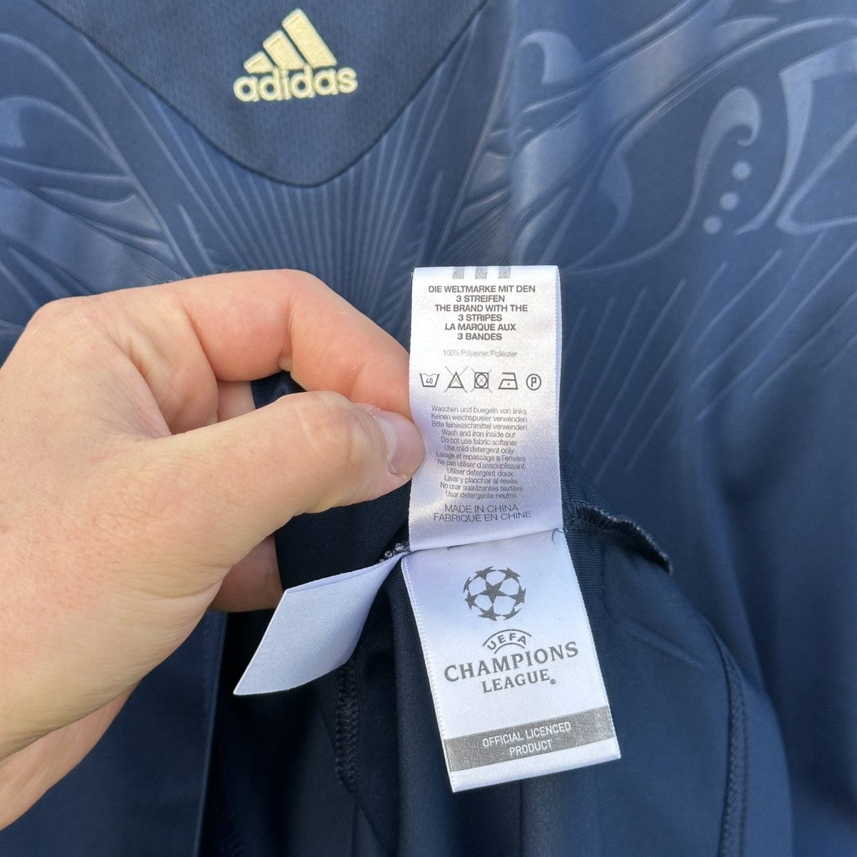 Adidas Adidas Sample 2012 2013 Uefa Champions League Jersey Kit Tee Size US M / EU 48-50 / 2 - 4 Thumbnail