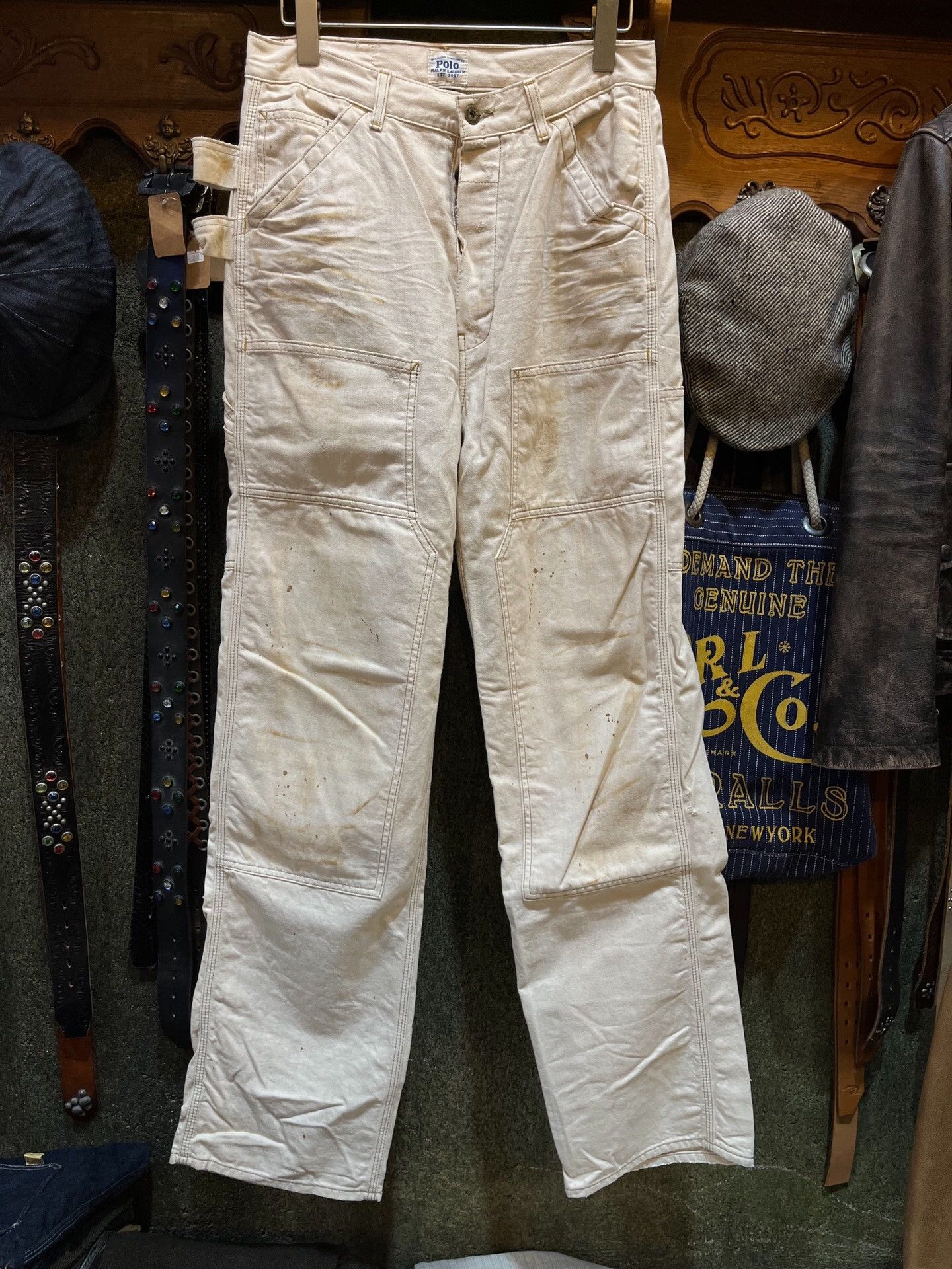 RRL Ralph Lauren RRL Double RL Distressed Cargo Pants Size US 30 / EU 46 - 1 Thumbnail
