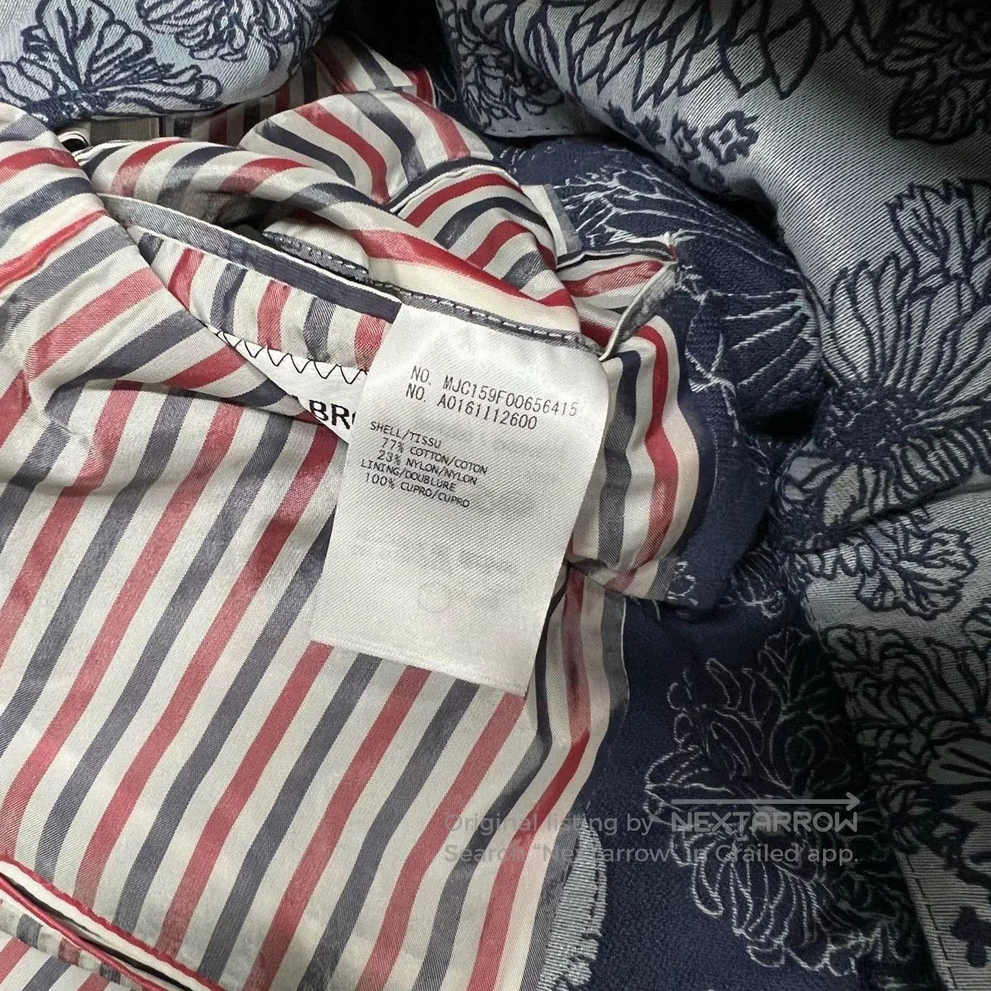 Thom Browne Thom Browne Floral Print Blazer. Size US S / EU 44-46 / 1 - 6 Thumbnail