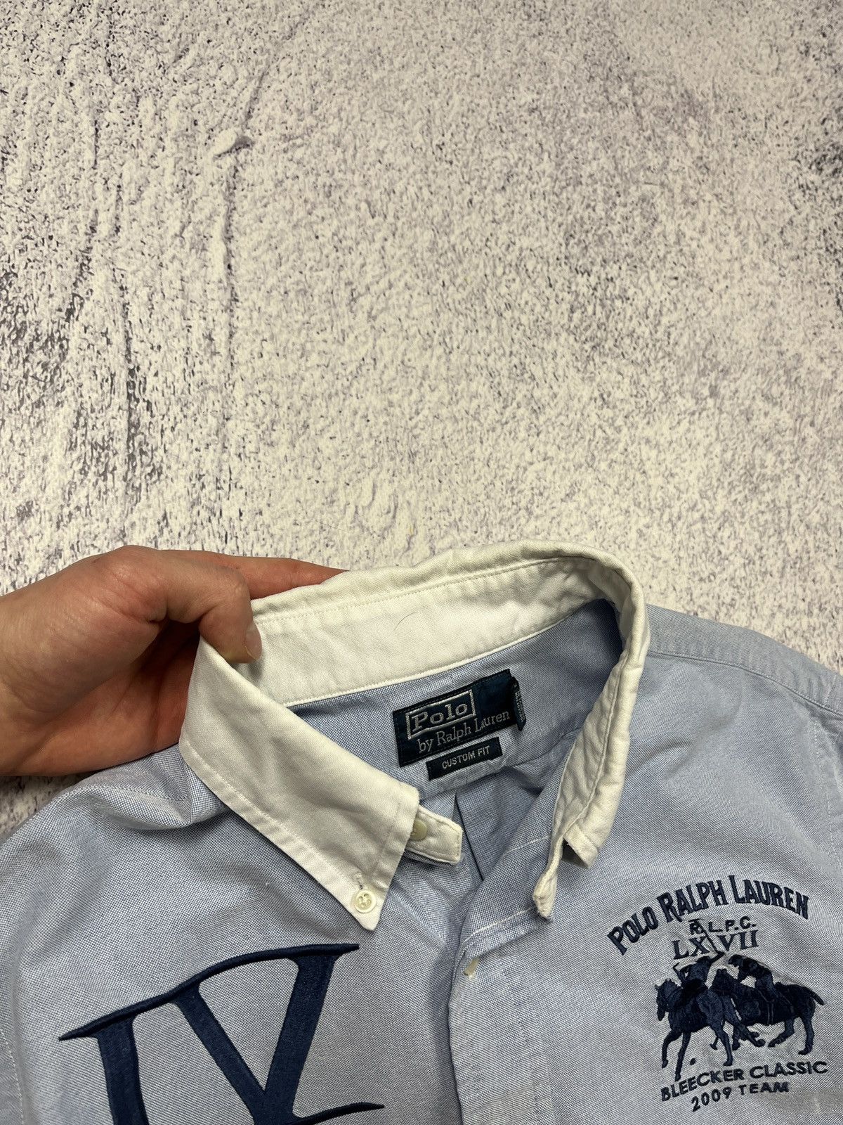 Polo Ralph Lauren × Ralph Lauren × Vintage Polo Ralph Lauren Mercer Bleecker Classic 2009 Team Shirt Size US M / EU 48-50 / 2 - 9 Thumbnail