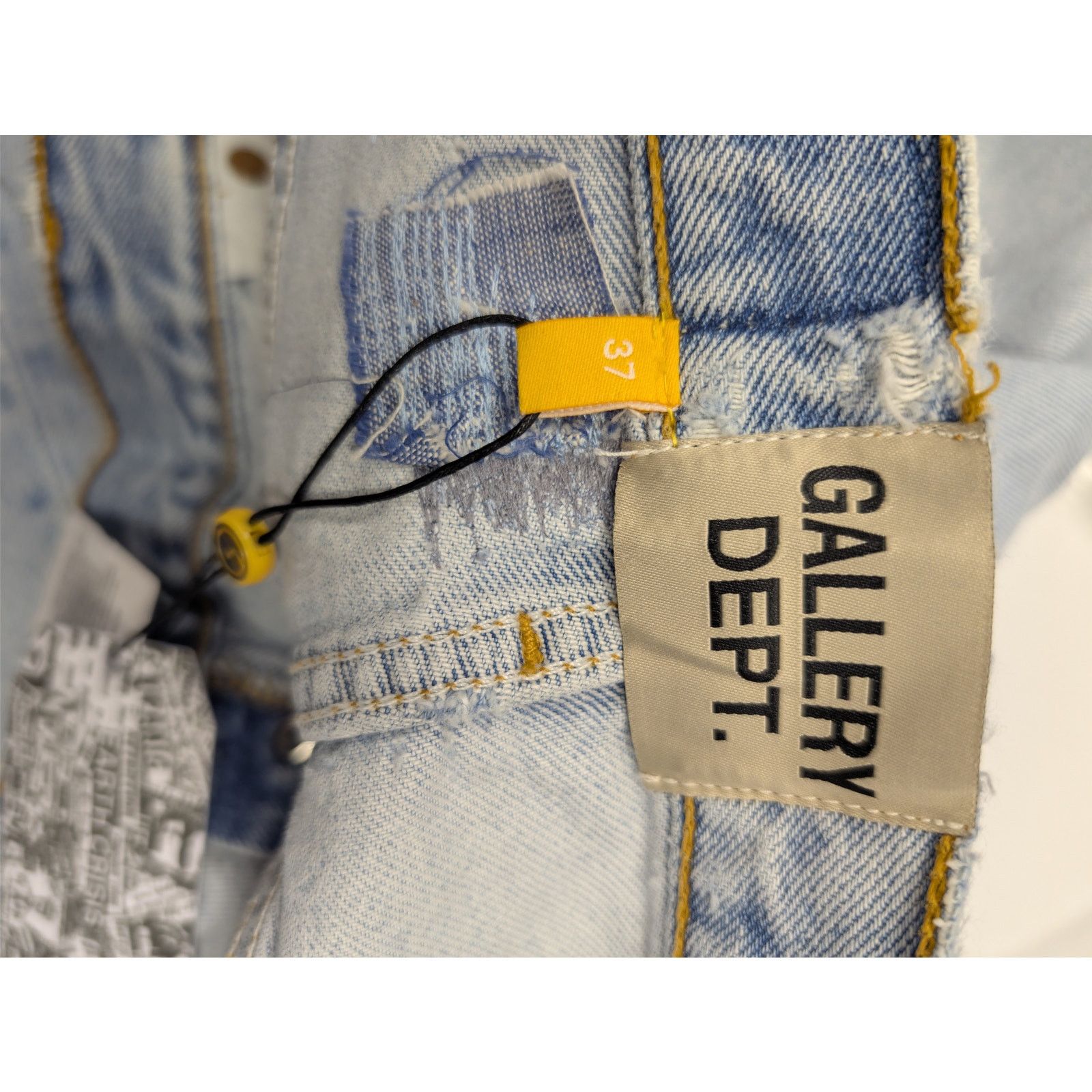 Gallery Dept. o1rshd1 5001 Gap Faded Denim Jeans in Blue 37 x 35 Size US 37 - 19 Thumbnail