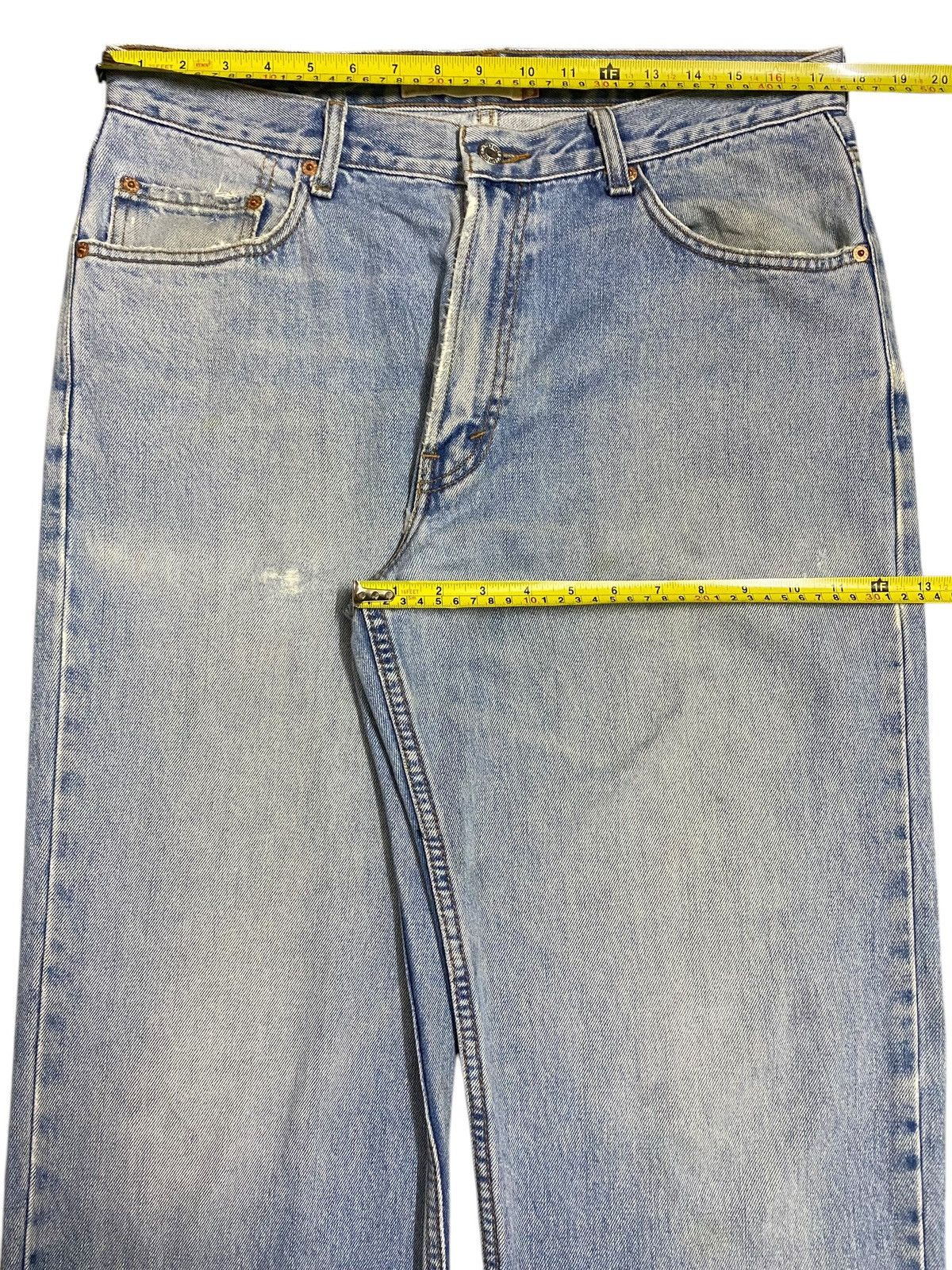 Levi's Vintage 1990 Levis550 Faded Wash Distressed Fit Jeans Size US 35 - 13 Thumbnail