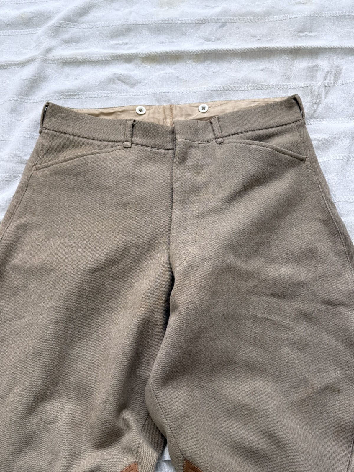 Vintage Antique 1940s „Pykehley” British Riding Breeches Pants Size US 35 - 9 Thumbnail