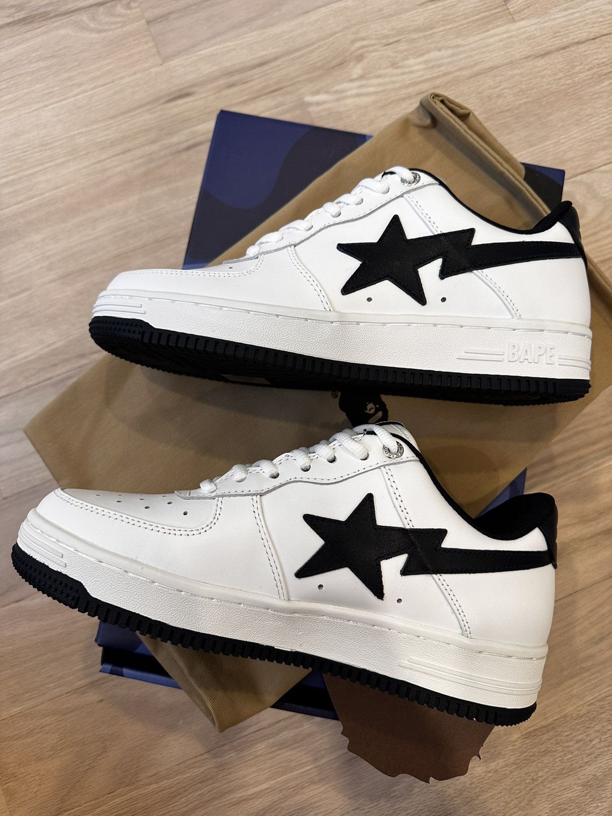 Bape × JJJJound A bathing ape bapsta jjjjound Size US 7 / EU 40 - 3 Thumbnail