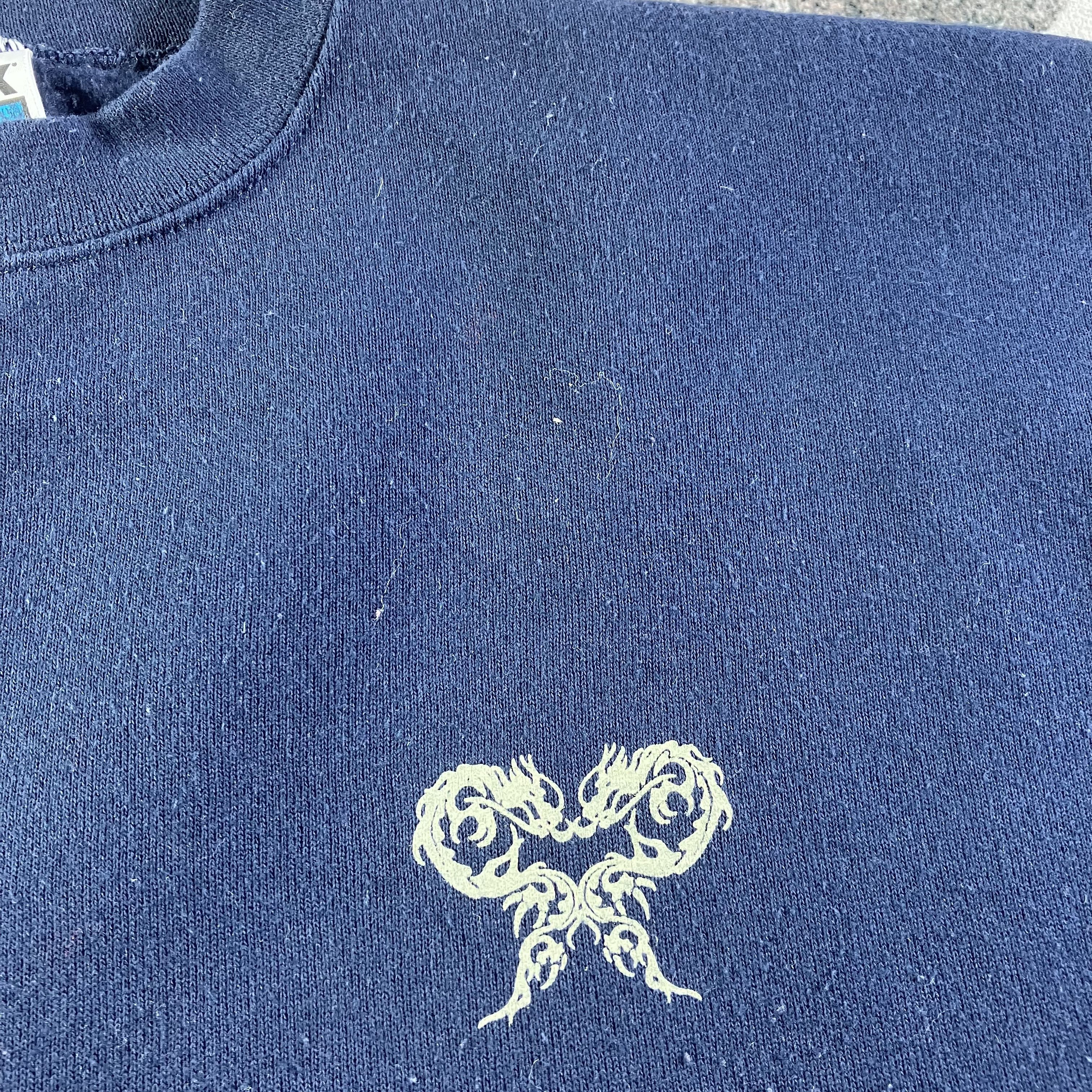 Japanese Brand Vintage 90s Japanese Dragon Sweatshirt F355 Size US L / EU 52-54 / 3 - 3 Thumbnail
