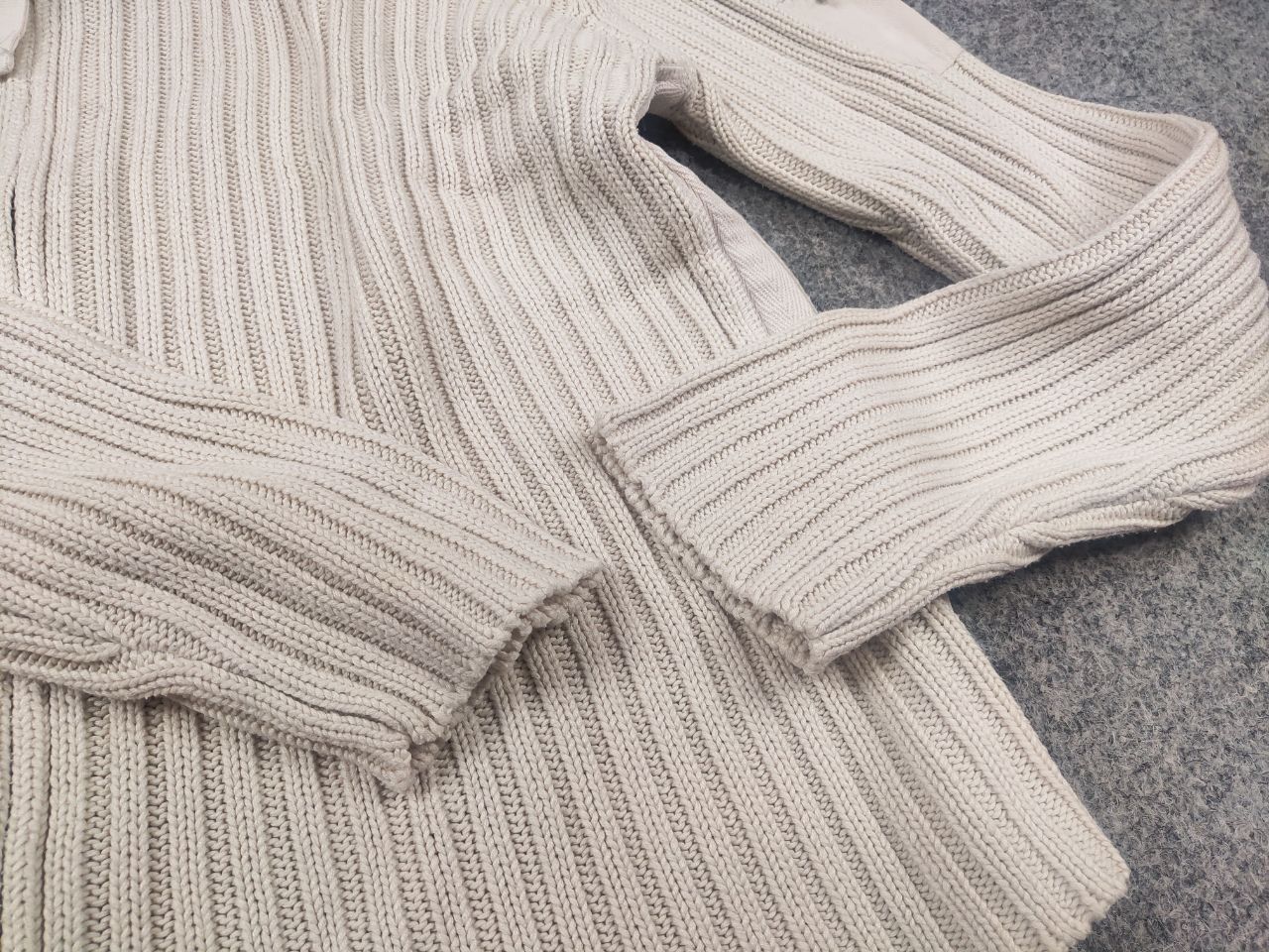 Japanese Brand Vintage if six was nine Zip ribbed sweater Hysteric Y2K LGB Size US S / EU 44-46 / 1 - 7 Thumbnail