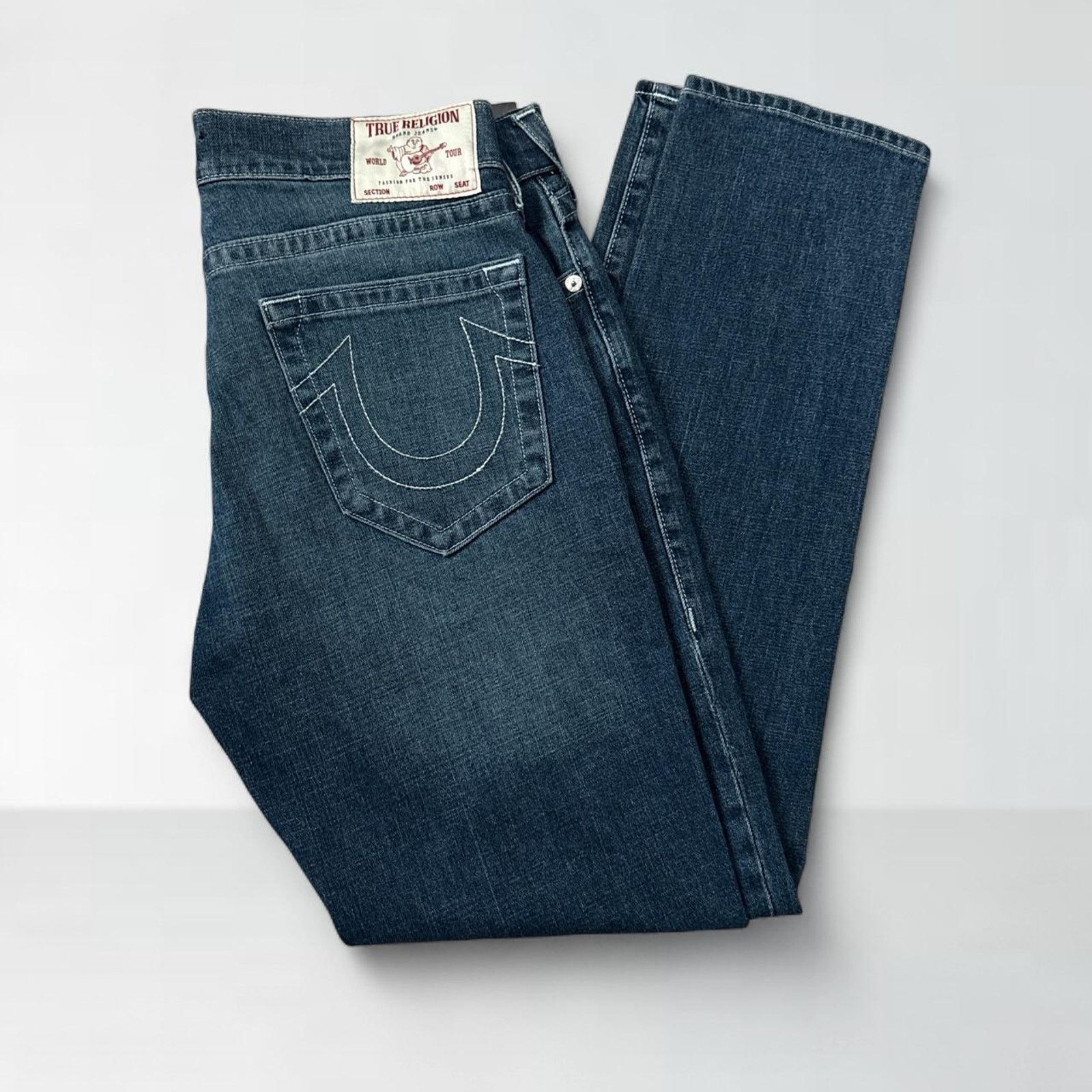 true religion y2k チーフキーフ フレア True Religion Joey Super T Y2K Faded Denim Jeans Chief Keef