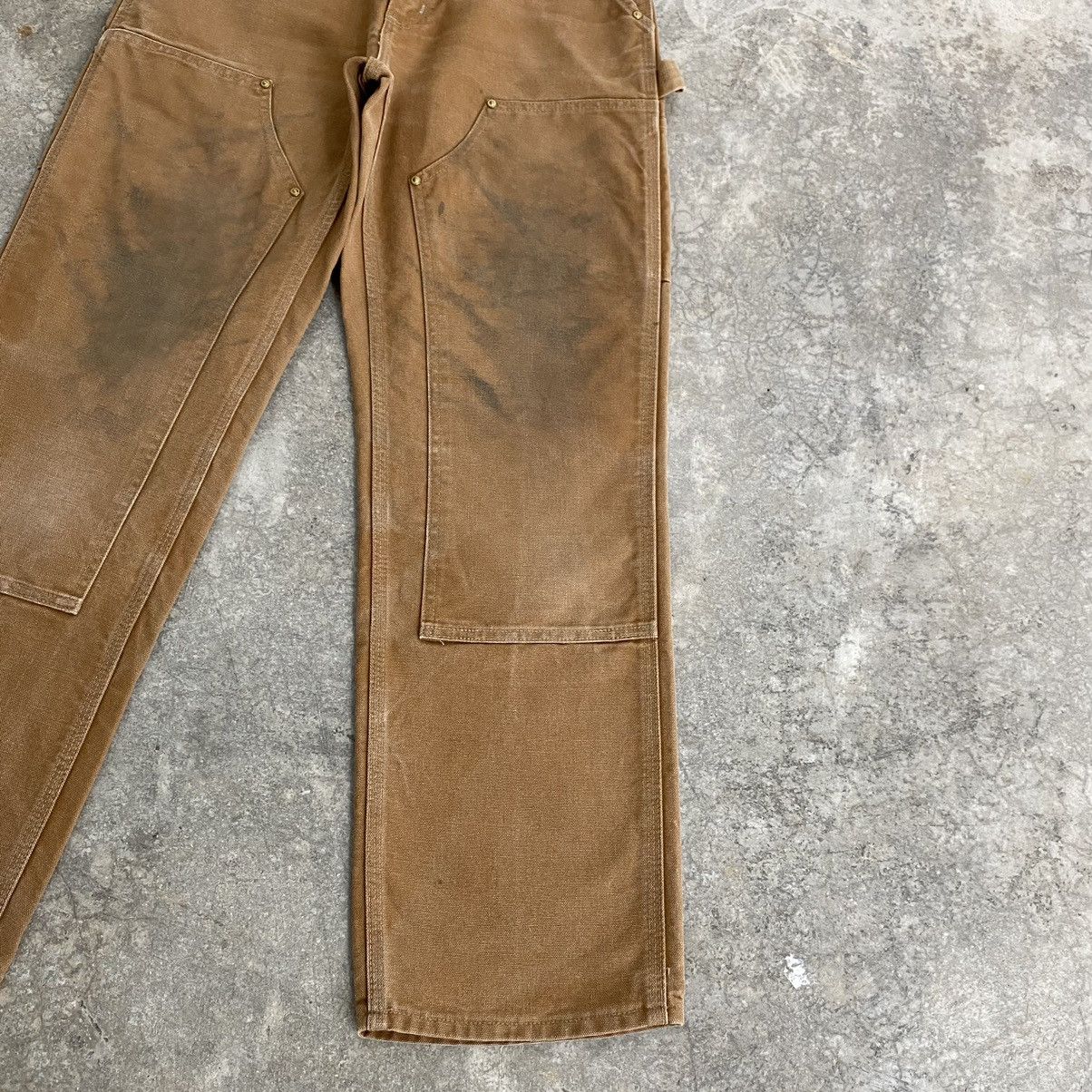 Carhartt Vintage Carhartt Double Knee Tan Dirty Carpenter Pants Size US 28 / EU 44 - 8 Thumbnail