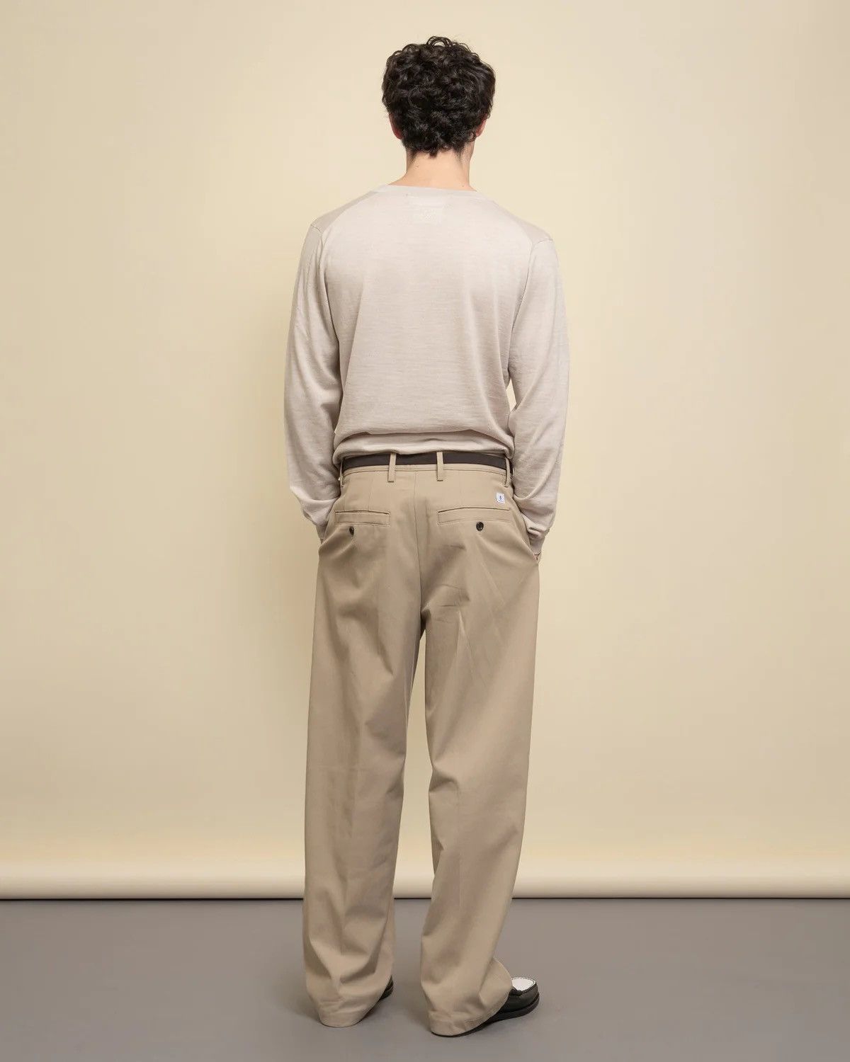 DEPARTMENT5 Department5 Five Two Pleated Wide Pants Beige Size US 33 - 9 Thumbnail