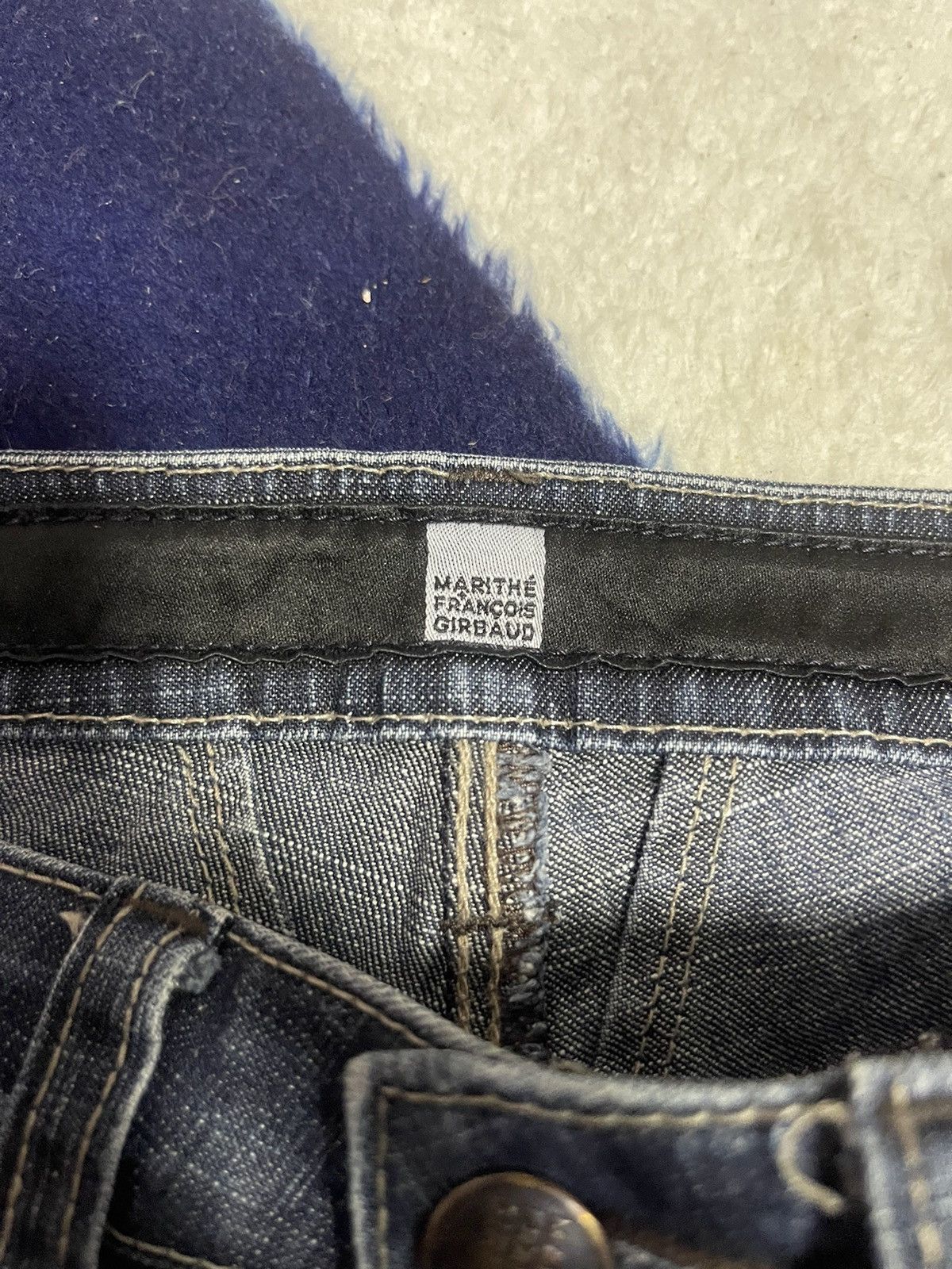 Marithe + Francois Girbaud Distressed Marithe Francois Girbaud Flare Jeans (14) Size 27" / US 4 / IT 40 - 3 Thumbnail