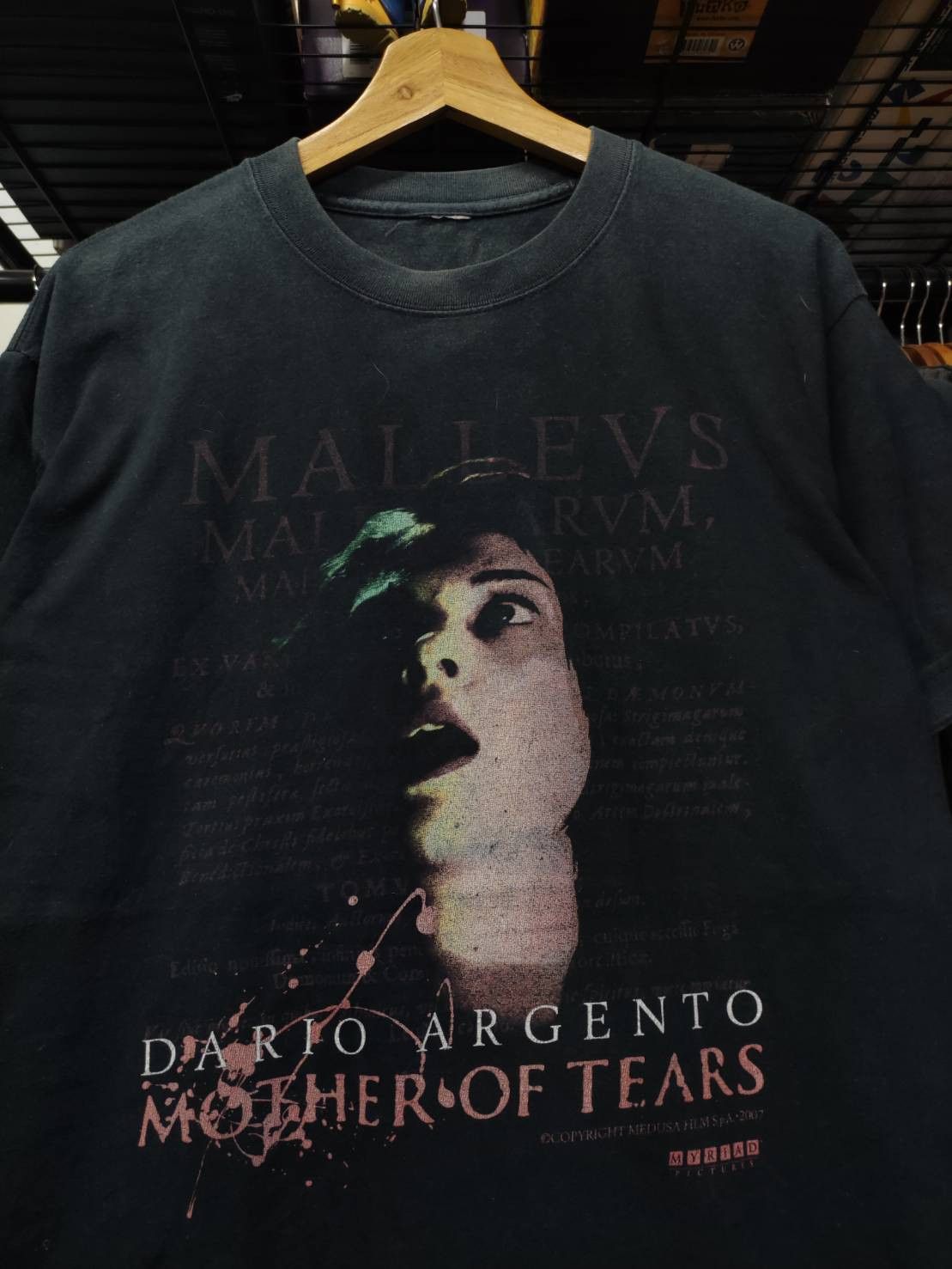 Vintage Rare! Vtg 00's Dario Argento " Mother of Tears " Movie Promo Size US L / EU 52-54 / 3 - 1 Thumbnail