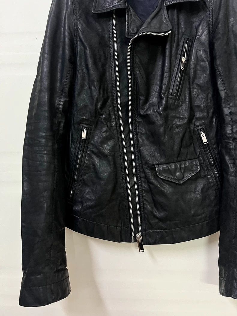 Rick Owens Rick Owens Motorcycle rider leather coat jacket-2506 Size US S / EU 44-46 / 1 - 4 Thumbnail
