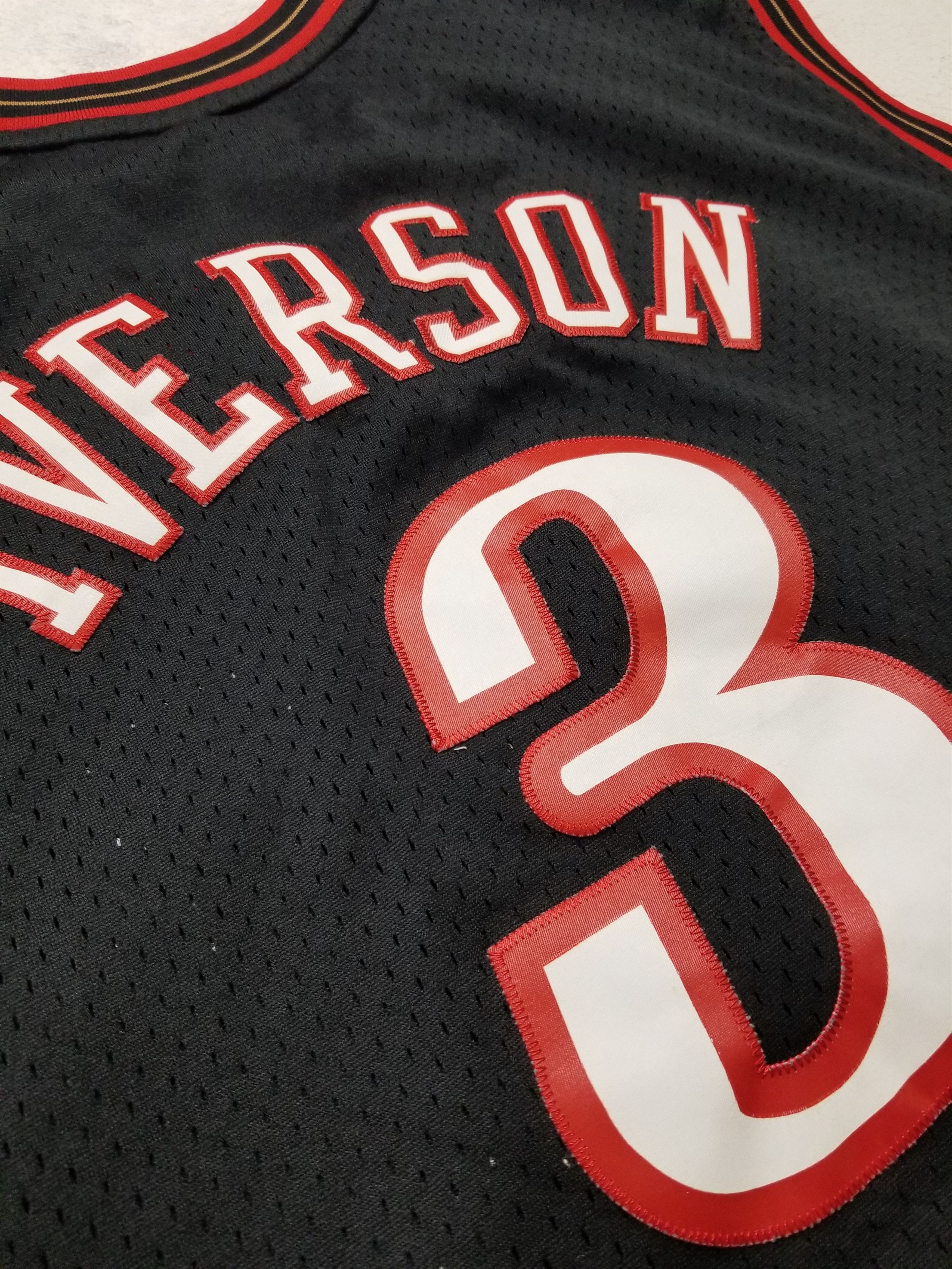 Adidas Adidas Philadelphia 76ers Allen Iverson #3 NBA Jersey Size US XL / EU 56 / 4 - 3 Thumbnail