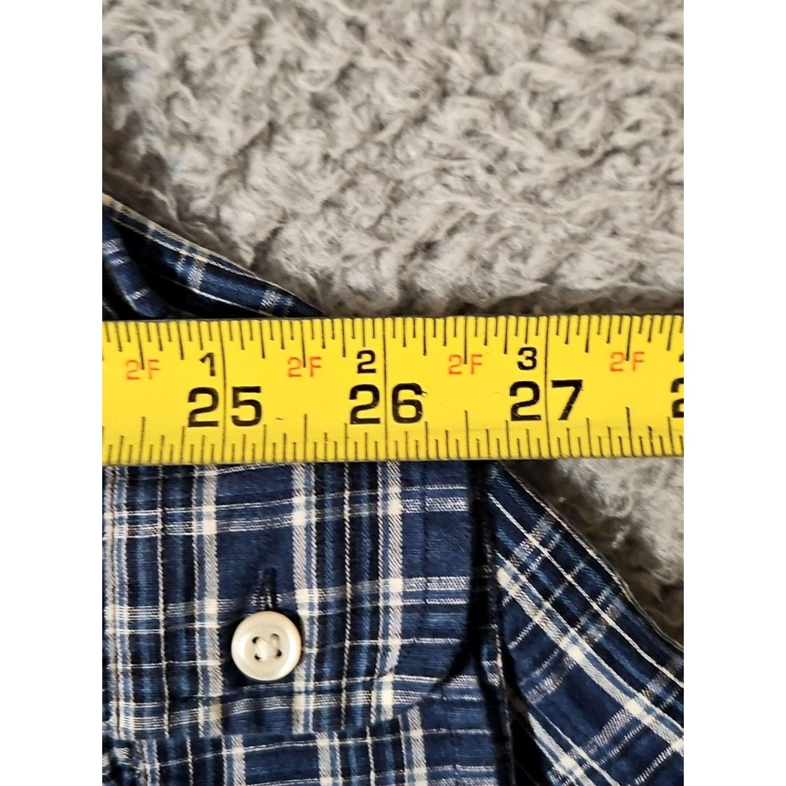 Polo Ralph Lauren Polo Ralph Lauren Blue Cotton Linen Blend Classic Fit Logo L/S Shirt Sz XL Mens Size US XL / EU 56 / 4 - 7 Thumbnail
