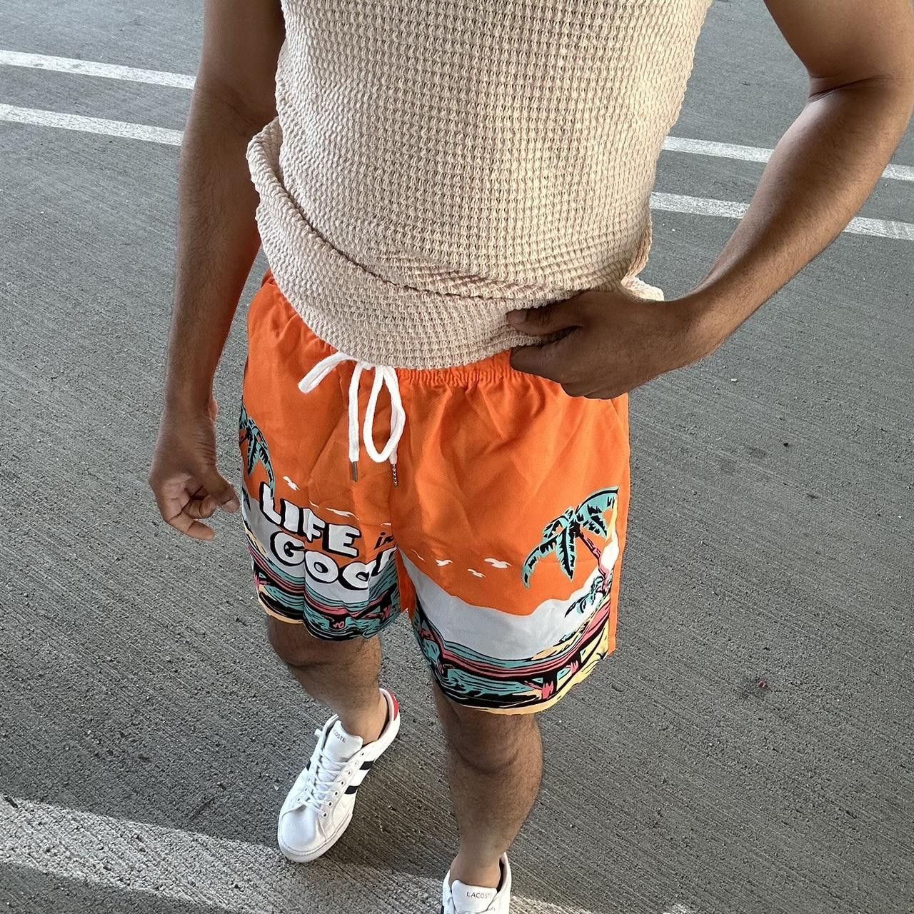 Other Good Life Orange Swim Trunks Size US 30 / EU 46 - 1 Thumbnail