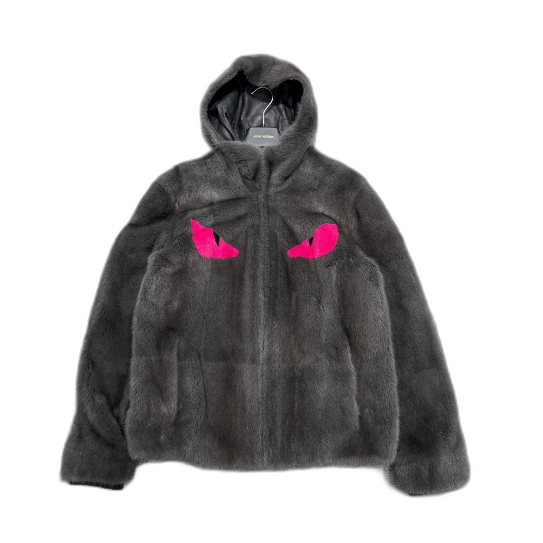 Fendi Fendi Double-Sided Fur Jacket with Hood-yf Size US L / EU 52-54 / 3 - 1 Thumbnail