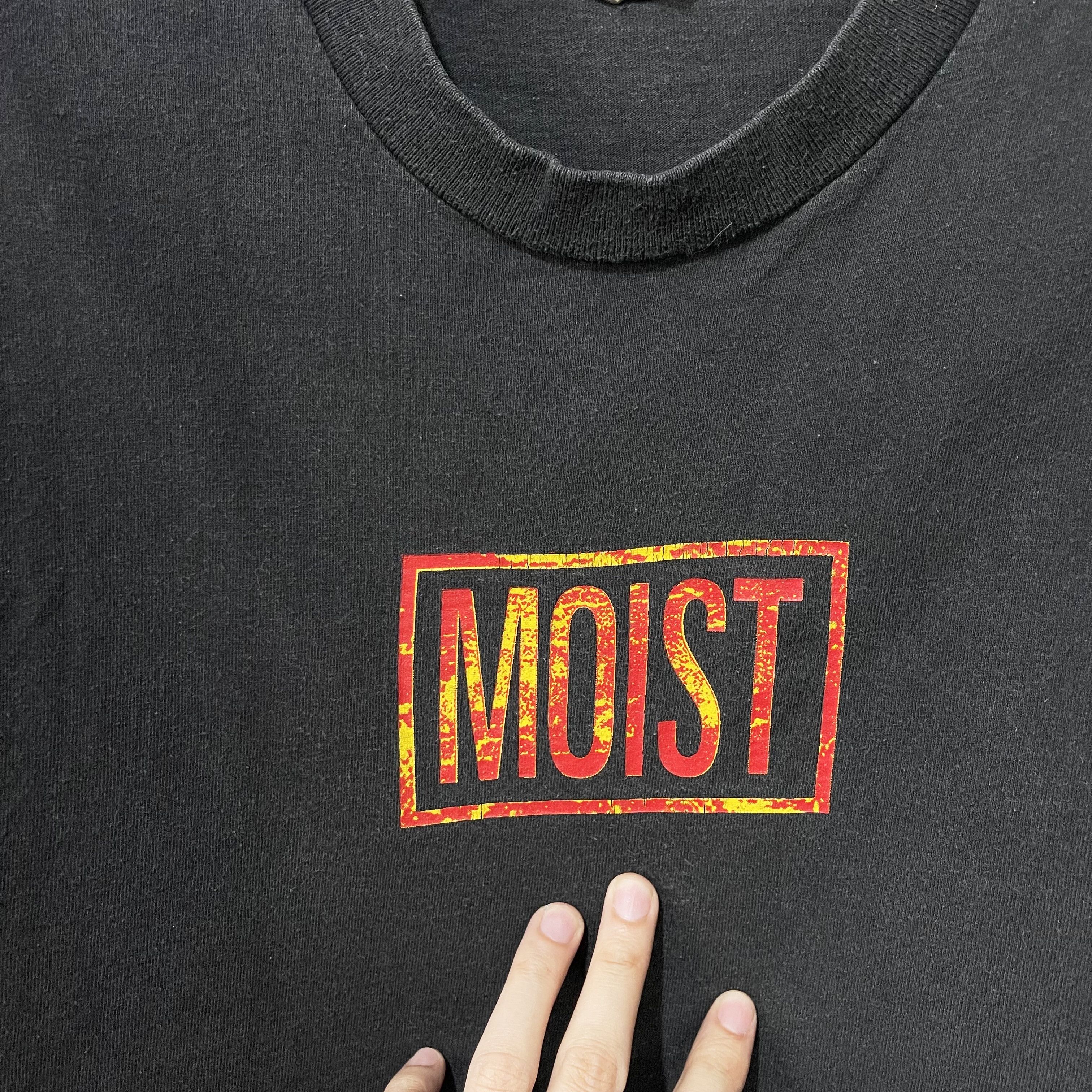 Vintage Vintage 1997 Moist Creature Album Promo T-Shirt Size US M / EU 48-50 / 2 - 4 Thumbnail