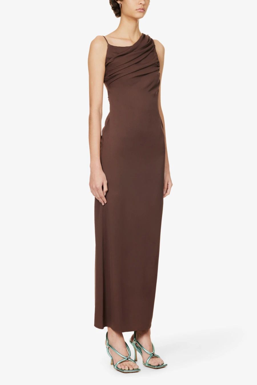 Christopher Esber Cowl Drape Dress. Size L / US 10 / IT 46 - 3 Thumbnail