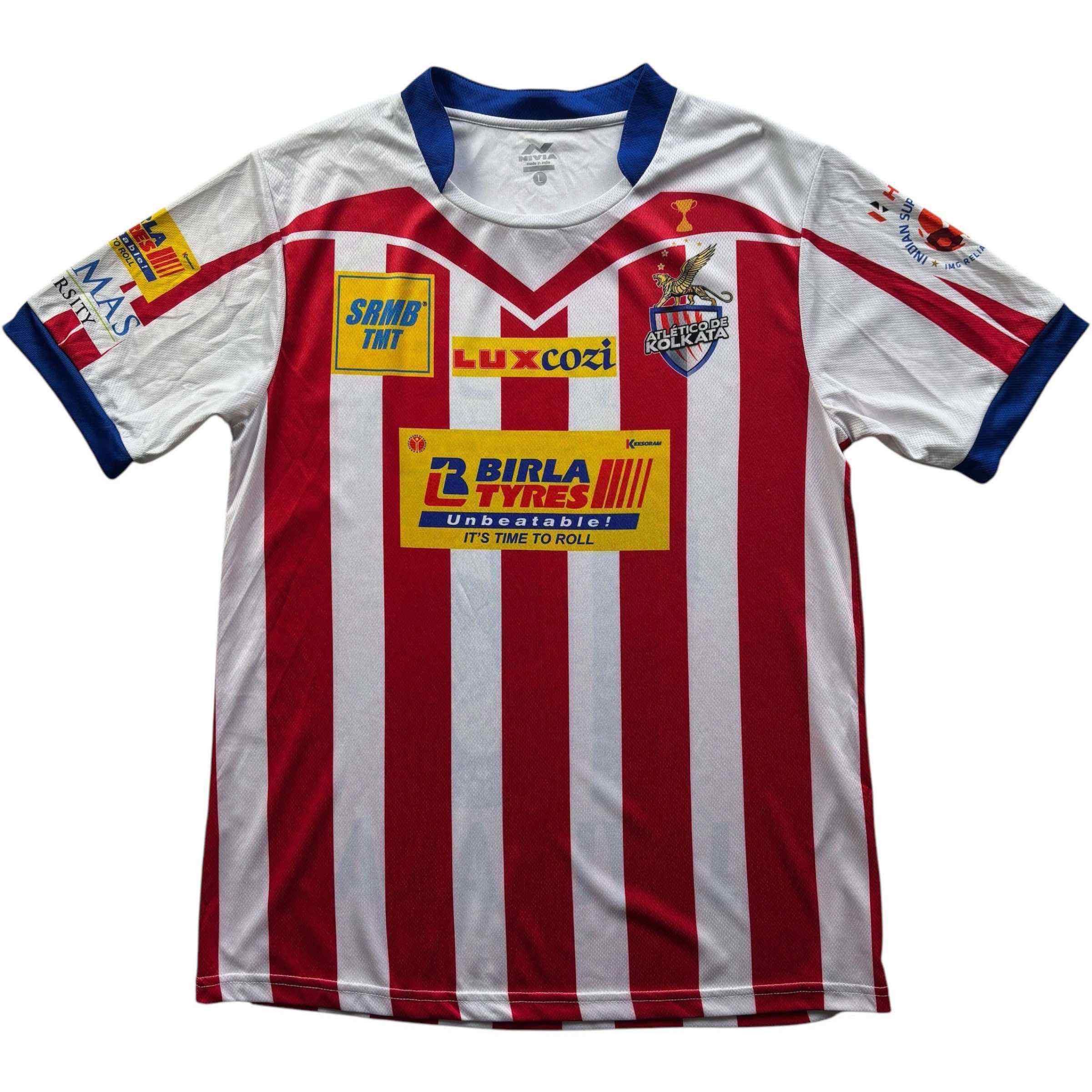 Other MATCH WORN ATK Kolkata 15-16 Nivia Javi Lara football jersey Size US L / EU 52-54 / 3 - 2 Thumbnail