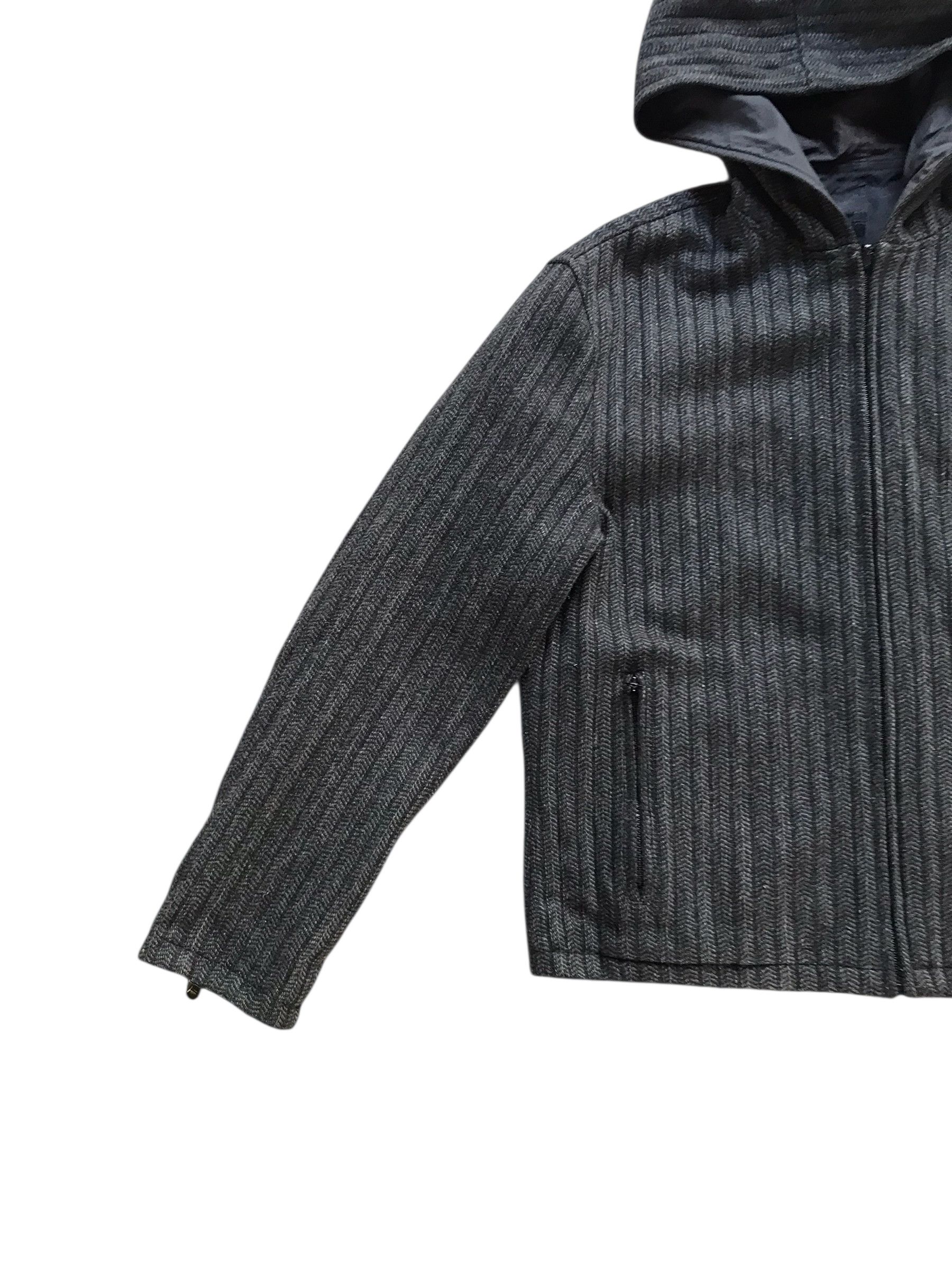 Armani Exchange Armani Exchange Wool Hoodie Jacket Size US S / EU 44-46 / 1 - 5 Thumbnail