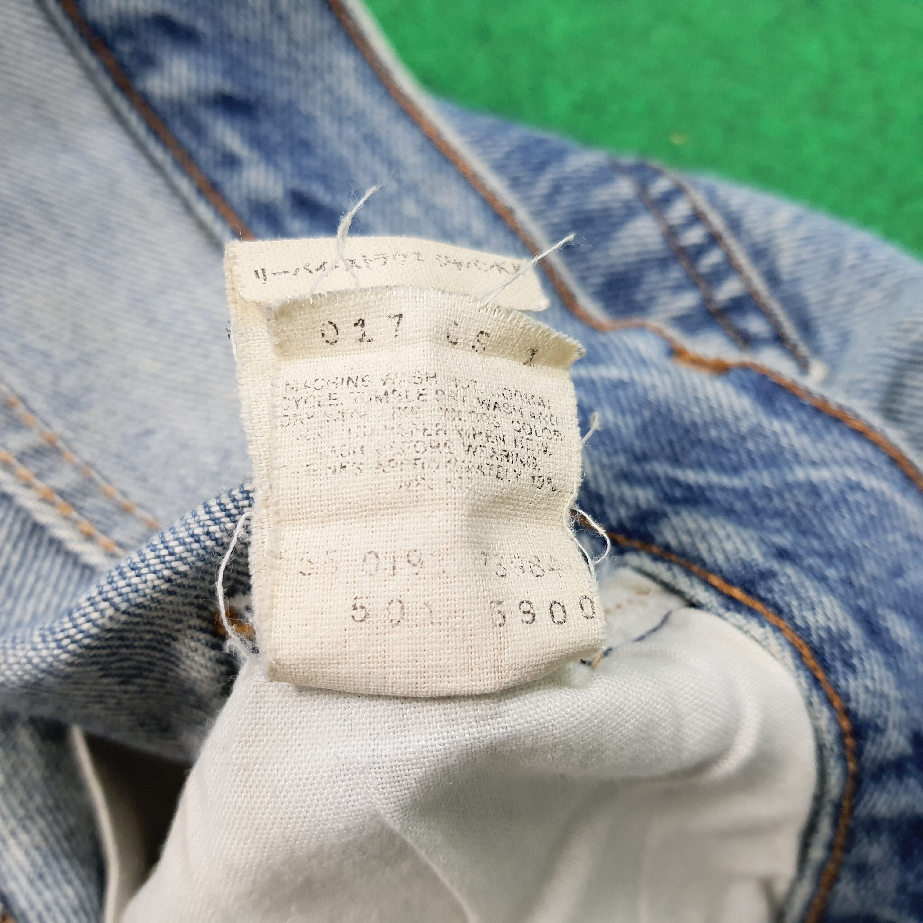 Levi's × Levi's Vintage Clothing × Vintage Vintage Levi's Straight Cut Distressed Jeans Size US 29 - 11 Thumbnail
