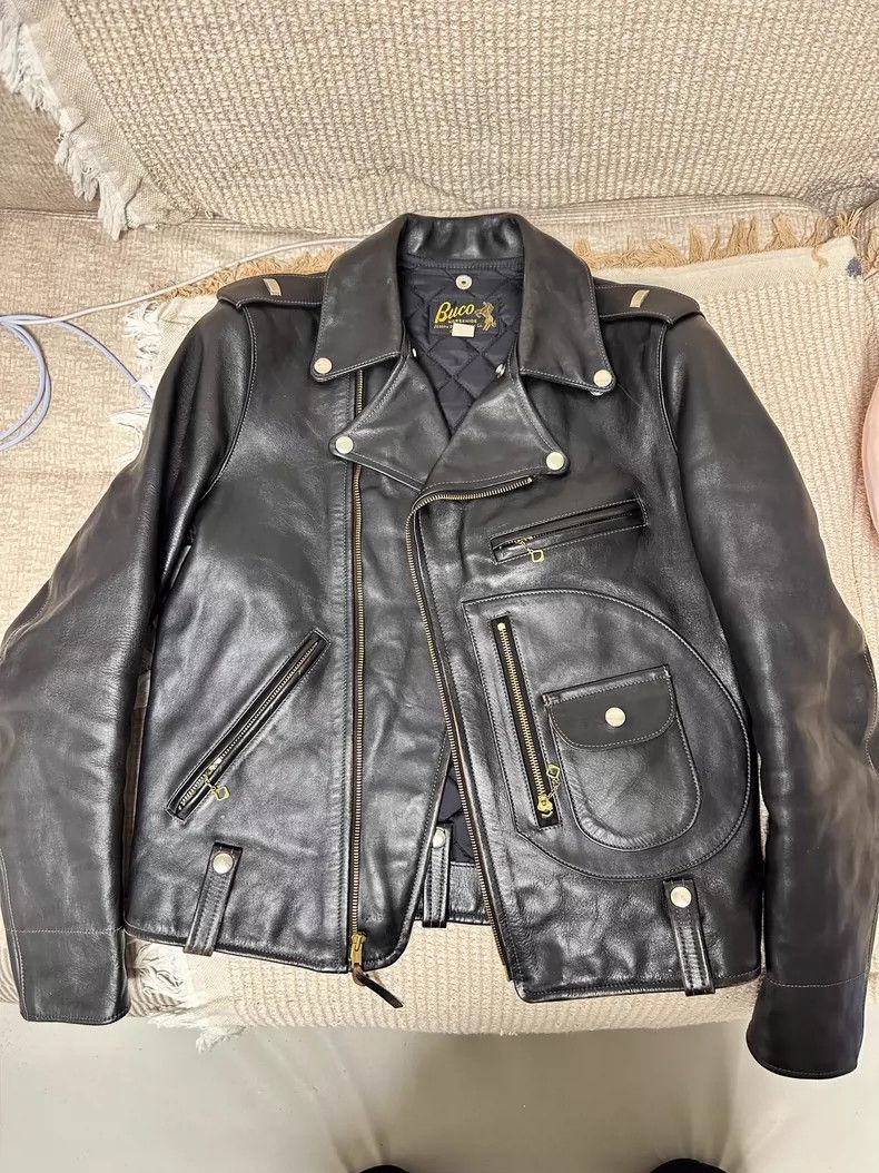 The Real McCoy's The Real McCoy J24 Leather Jacket Size US M / EU 48-50 / 2 - 1 Thumbnail