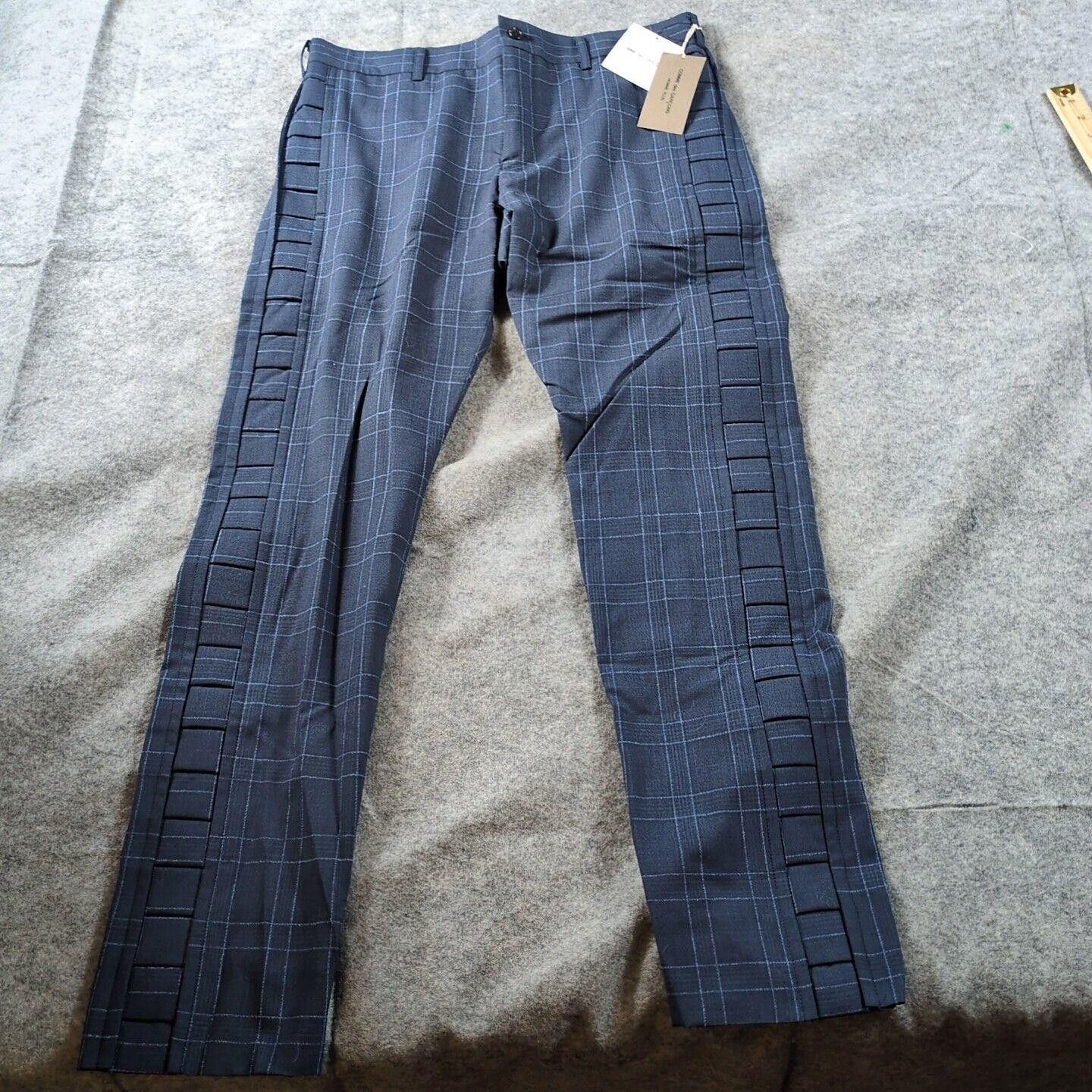 Comme des Garcons NWT CDG Comme des Garçons Homme Plus Wool Navy Trousers Size US 30 / EU 46 - 1 Thumbnail