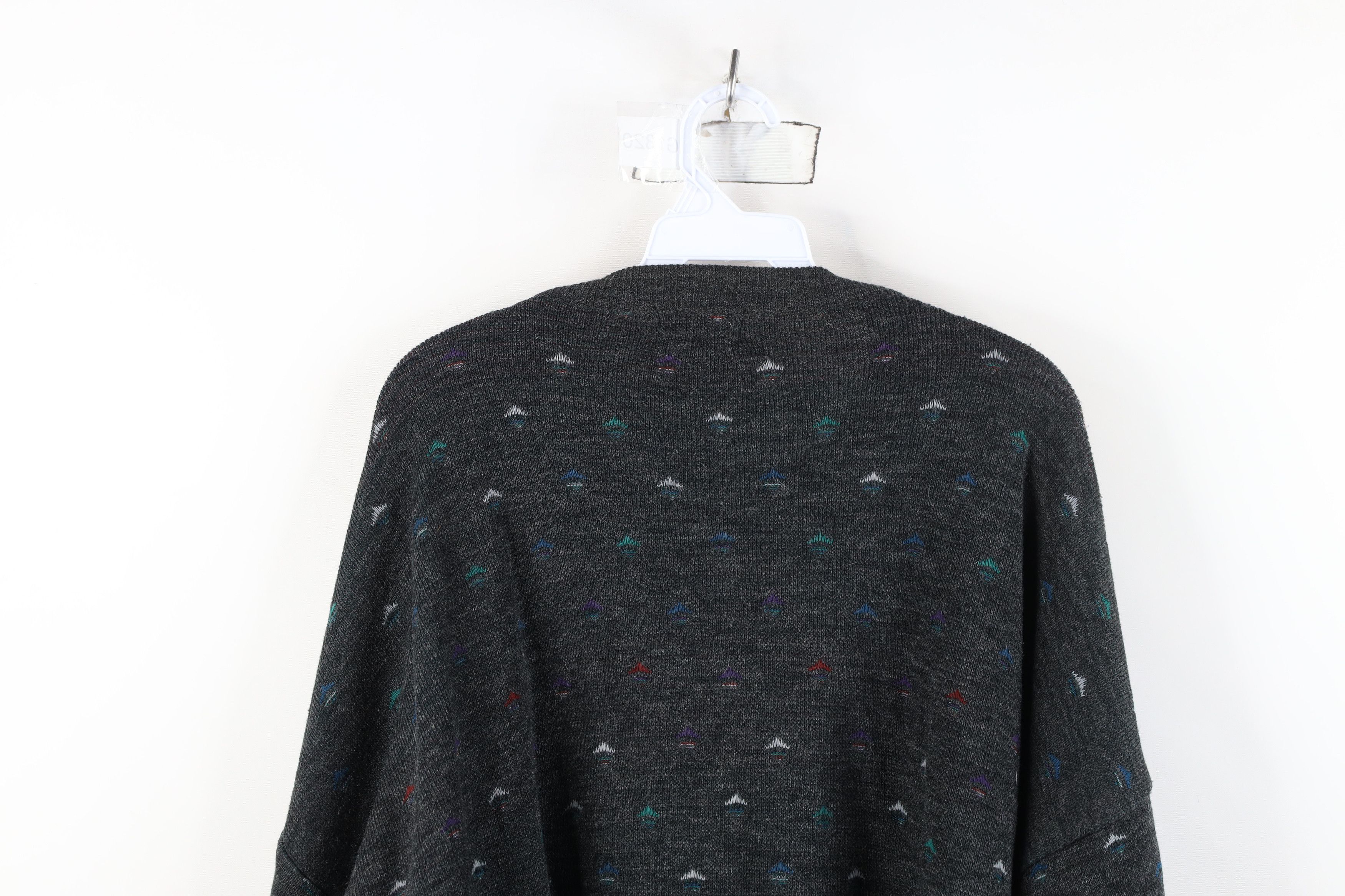 Vintage Vintage 90s Streetwear Wool Blend Knit Crewneck Sweater Size XL / US 12-14 / IT 48-50 - 10 Thumbnail