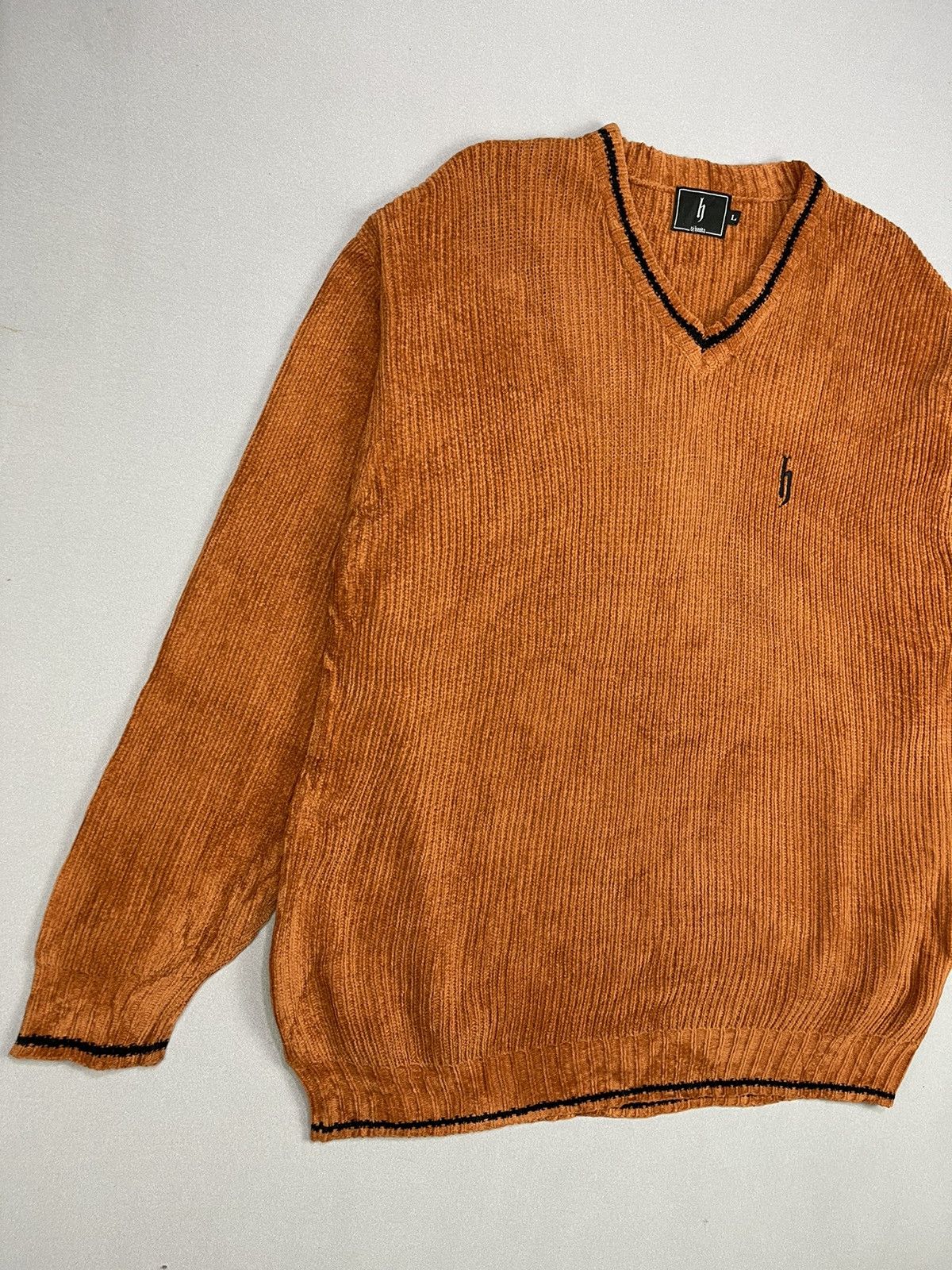 Honda Vintage DJ HONDA Knitwear Sweater Size US L / EU 52-54 / 3 - 3 Thumbnail