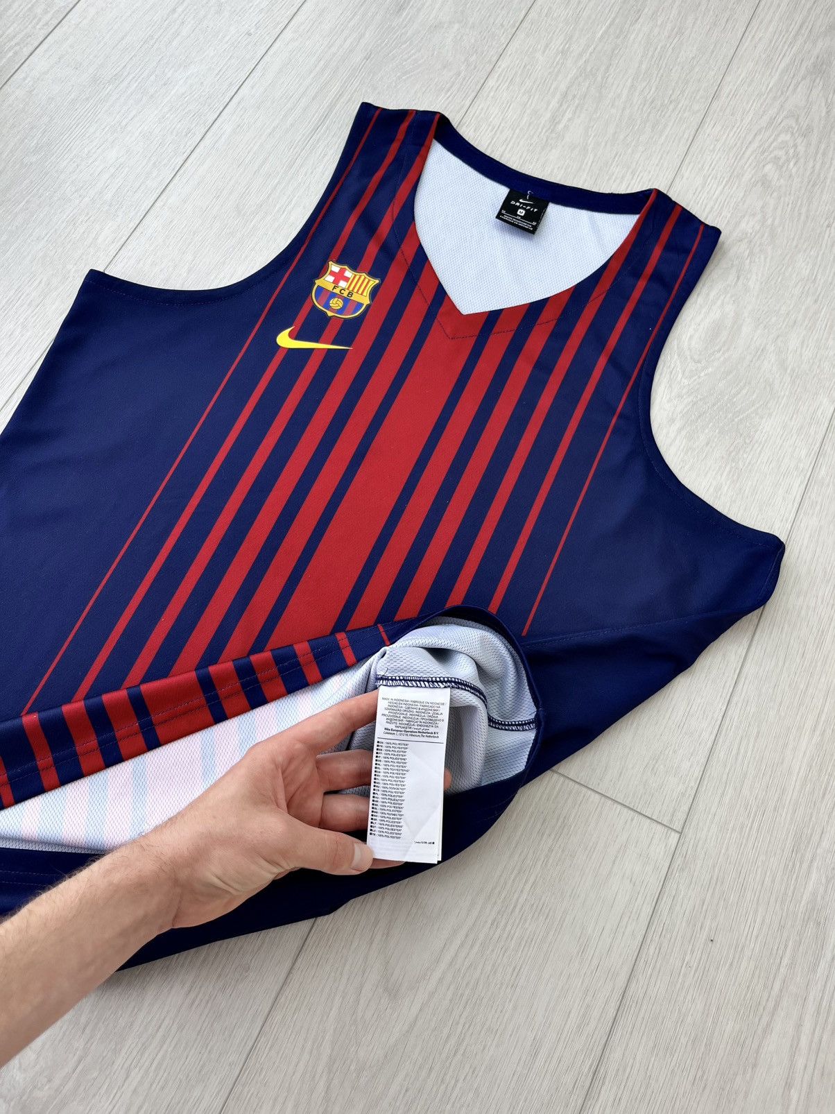 Nike Nike Barcelona Soccer Jersey Tank Top Size US M / EU 48-50 / 2 - 5 Thumbnail