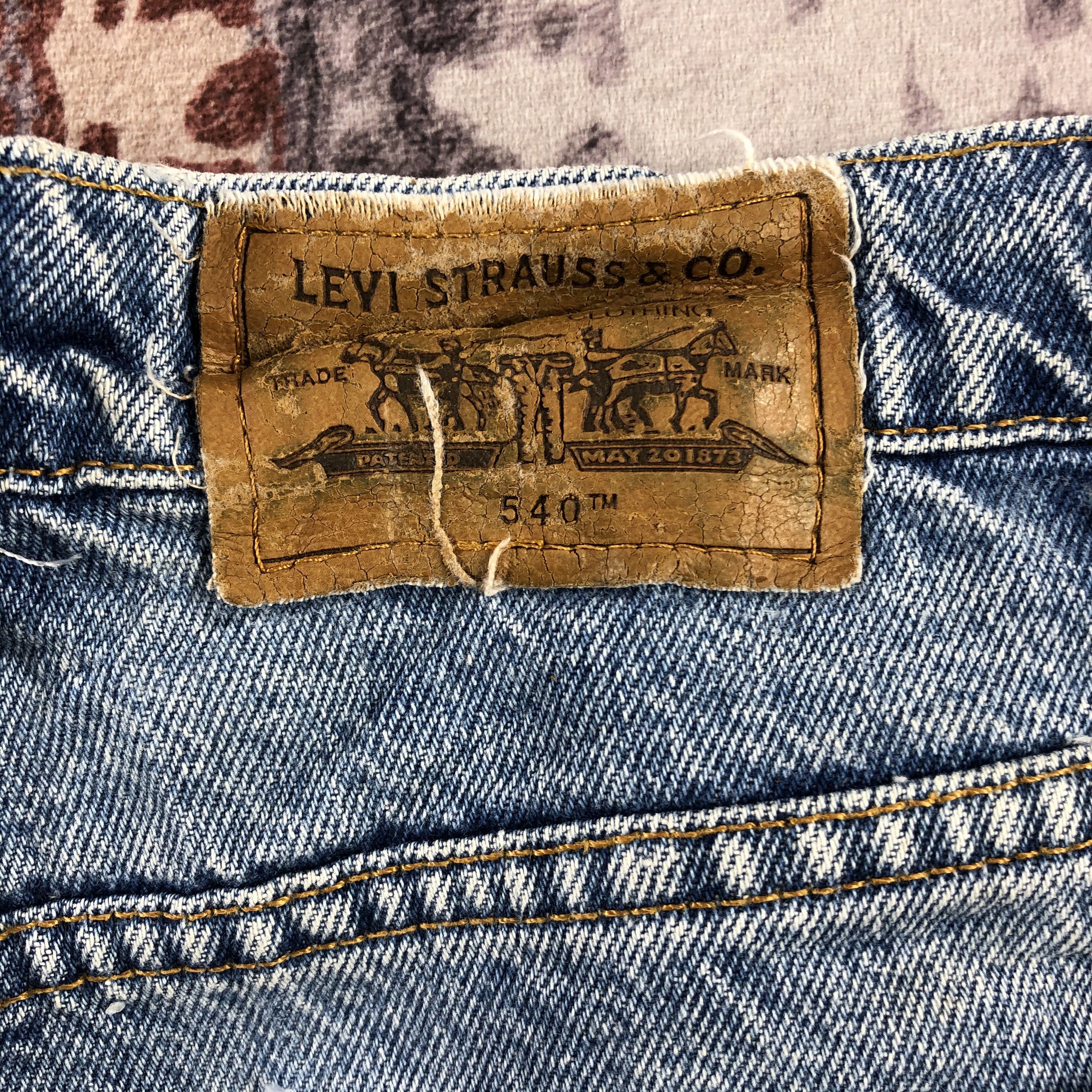 Levi's × Vintage Vintage Blue Wash Levis 540 Jeans-JM3117 Size US 35 - 7 Thumbnail