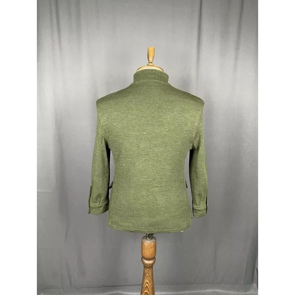 Burberry Burberry Men's Green Wool Blazer Sportcoat Jacket Size 52 Size US L / EU 52-54 / 3 - 6 Thumbnail