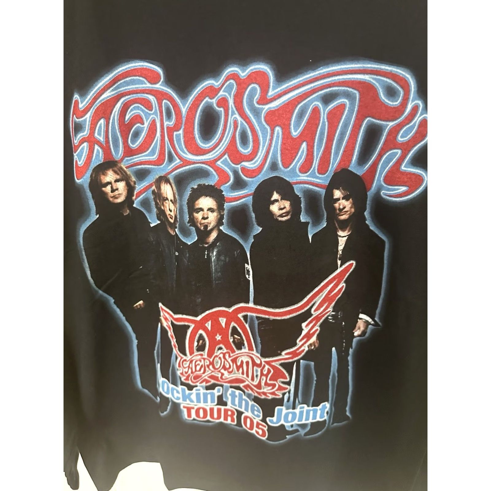 Anvil VINTAGE Aerosmith Rockin The Joint Tour T-Shirt Longsleeve L Black NWOT Anvil Men 2000-2009 OTW Double-Sided Graphic Print Shirt Size L Size US L / EU 52-54 / 3 - 3 Thumbnail