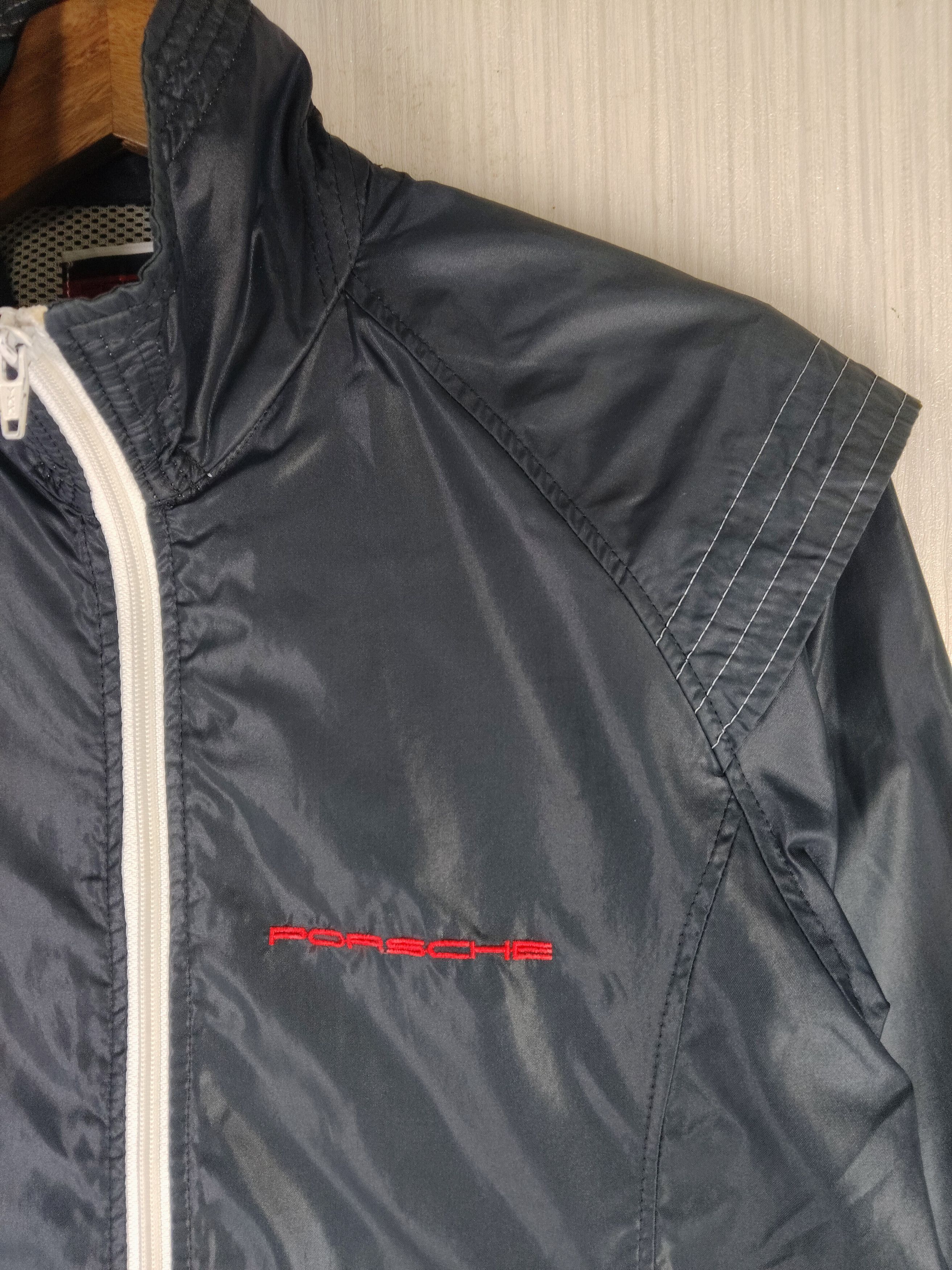 Porsche Design Rare Vintage 90s Porsche Light Zipper Jacket Size US M / EU 48-50 / 2 - 3 Thumbnail