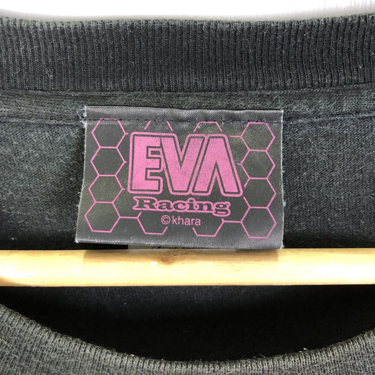 Anime Vintage Faded Neon Genesis Evangelion / Eva Racing Tshirt Size US XL / EU 56 / 4 - 6 Thumbnail