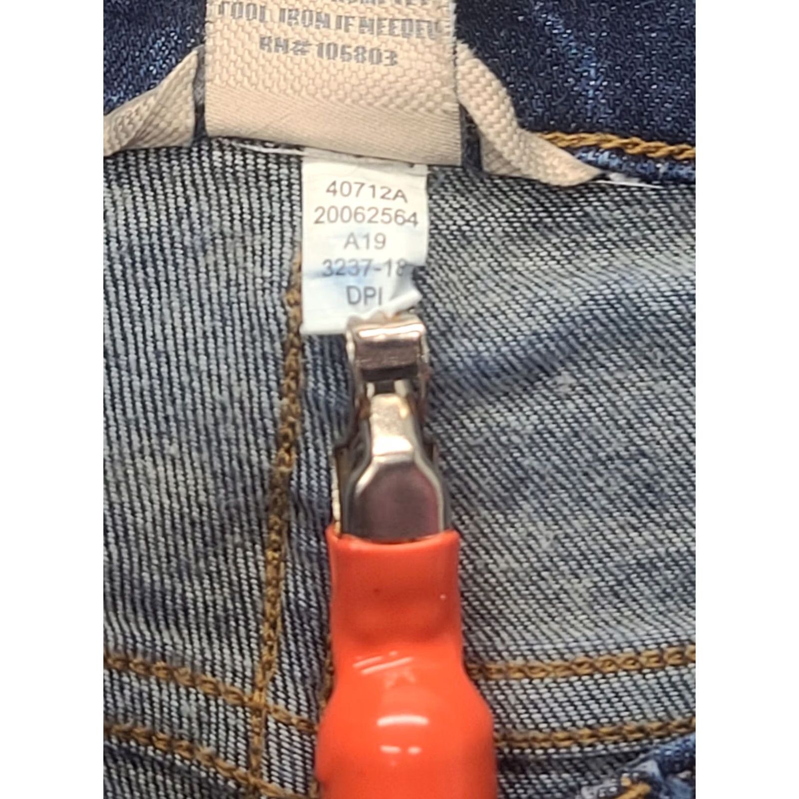 Denime Duluth Womens Jeans 6x29 Slim Straight Leg DuluthFlex Denim Blue Cotton Polyester Spandex Size 28" / US 6 / IT 42 - 3 Thumbnail