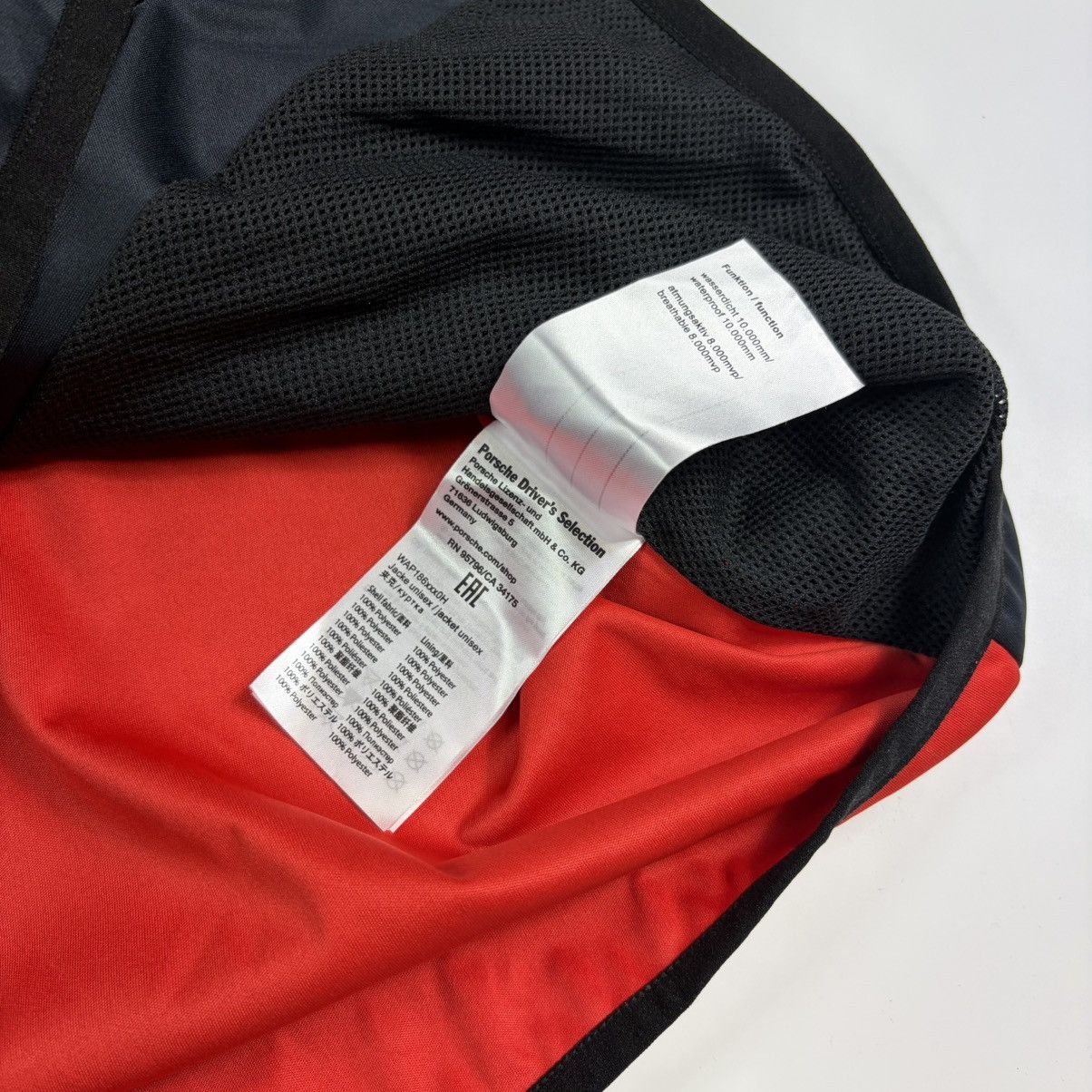 Porsche Design Porsche Motorsport Racing Softshell Jacket Black Red S Size US S / EU 44-46 / 1 - 16 Thumbnail