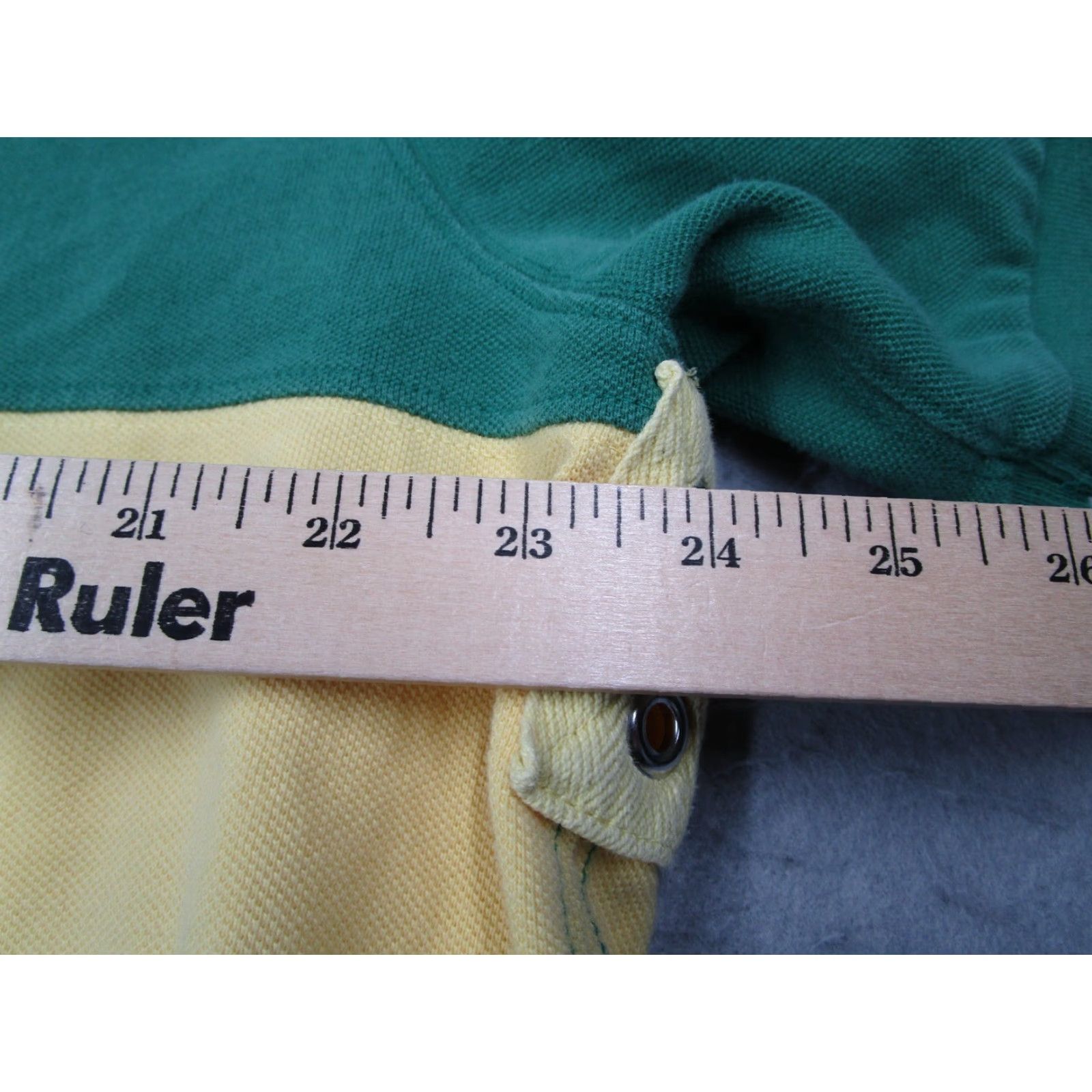 Polo Ralph Lauren VINTAGE Polo Ralph Lauren Men's Polo Shirt 2XL XXL Short Sleeve Green Classic Retro 90s Country Club Size US XXL / EU 58 / 5 - 7 Thumbnail