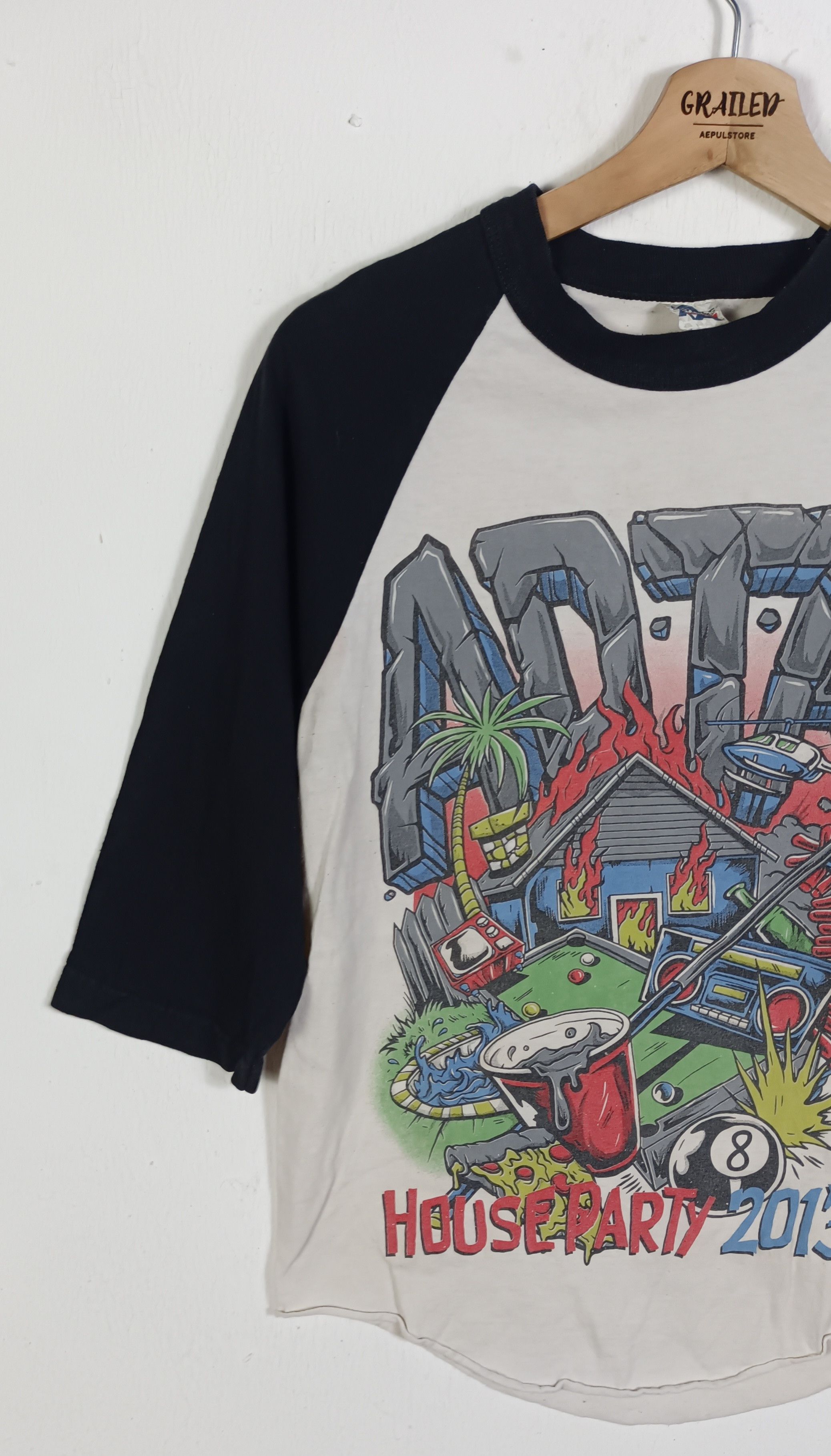 Band Tees VTG ADTR A Day To Remember House Party 2013 Myspace Size US S / EU 44-46 / 1 - 5 Thumbnail