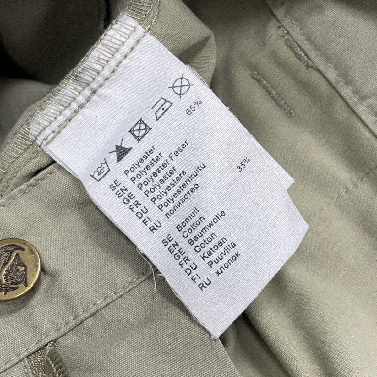 Fjallraven Fjallraven G-1000 Women Cargo Pants / Shorts Size 36 Size 31" - 13 Thumbnail
