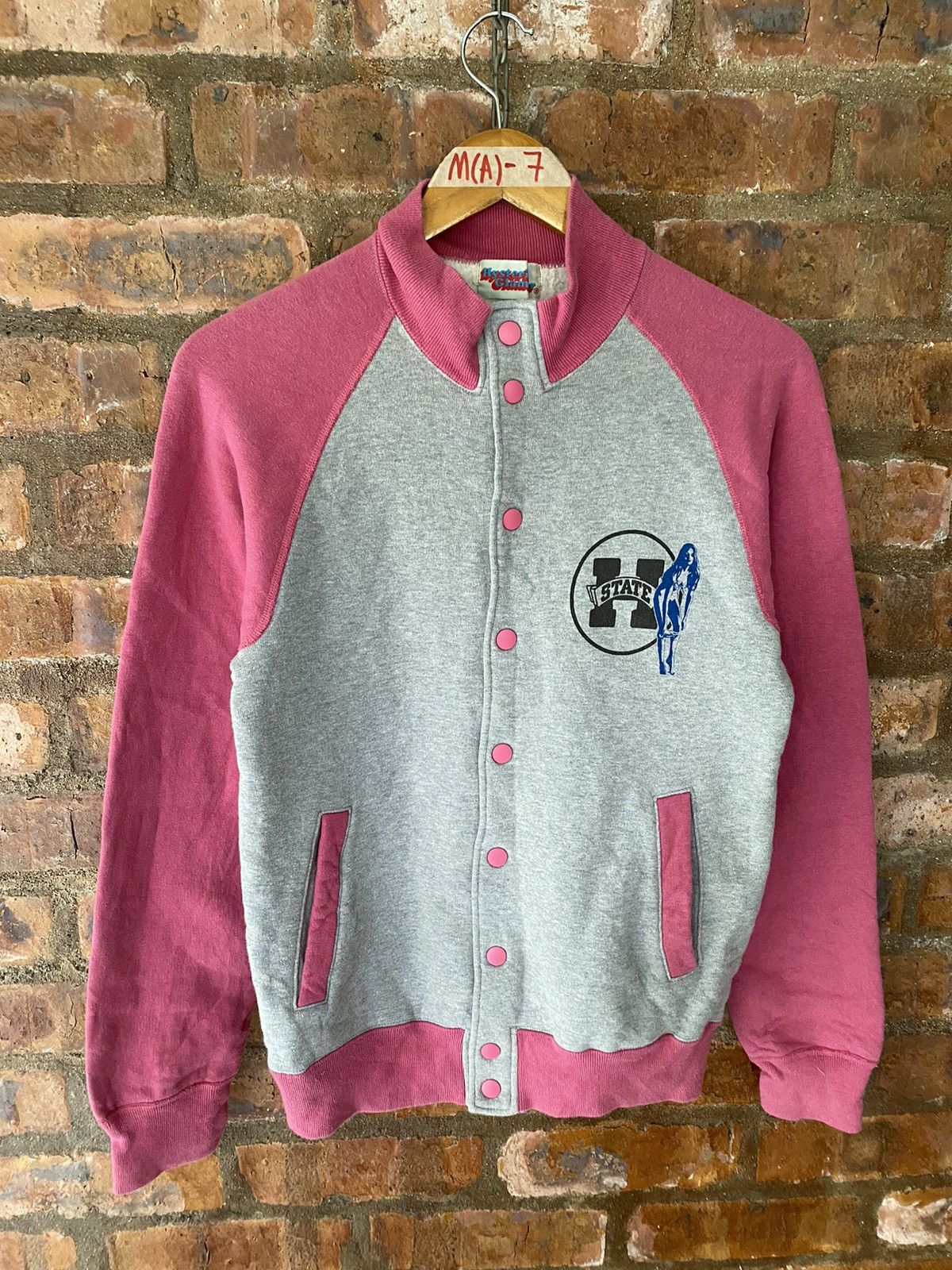 Hysteric Glamour 1990s hysteric naked sweat varsity Size US M / EU 48-50 / 2 - 2 Thumbnail