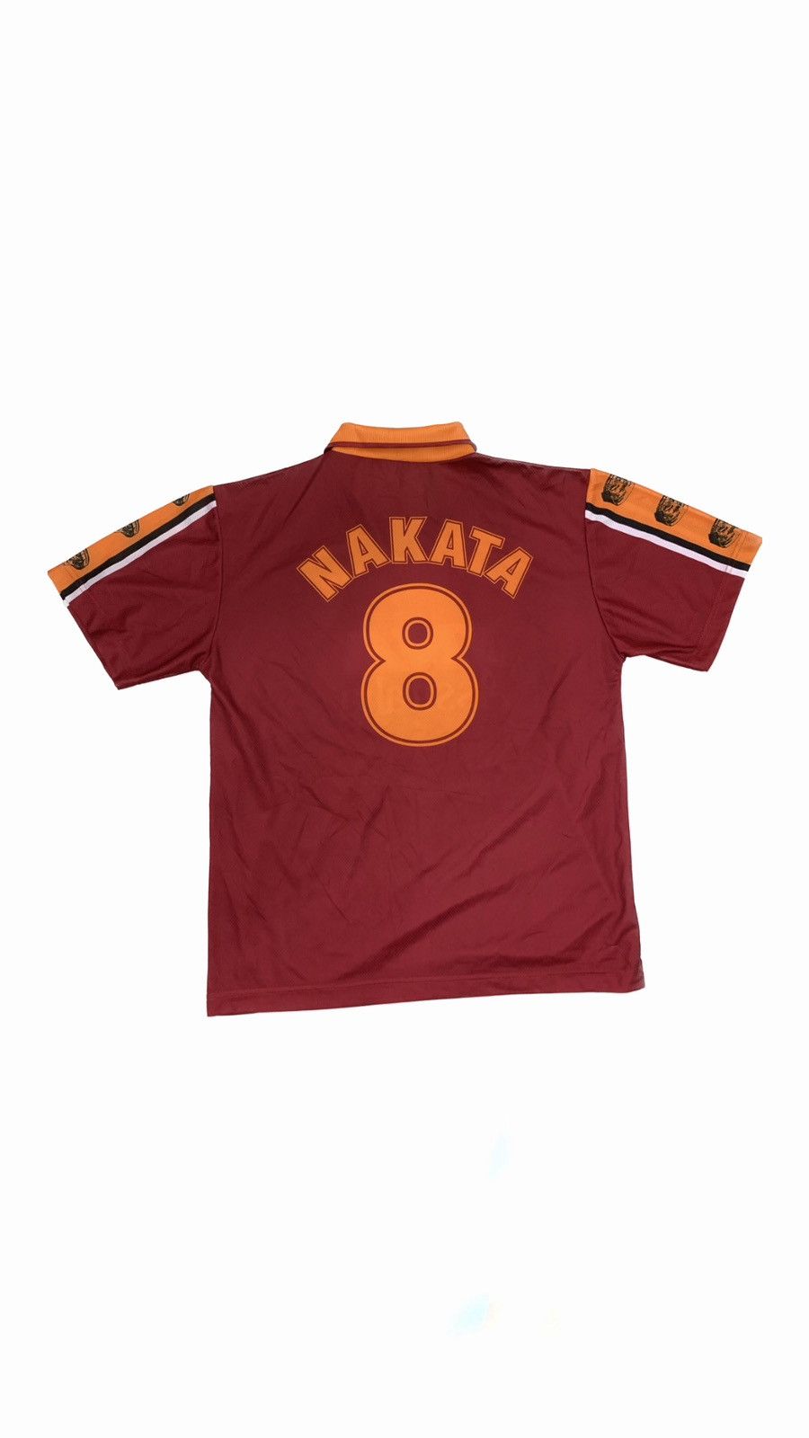 Vintage Vintage AS Roma 2000-2001 Nakata no.8 Jersey Size US XL / EU 56 / 4 - 5 Thumbnail