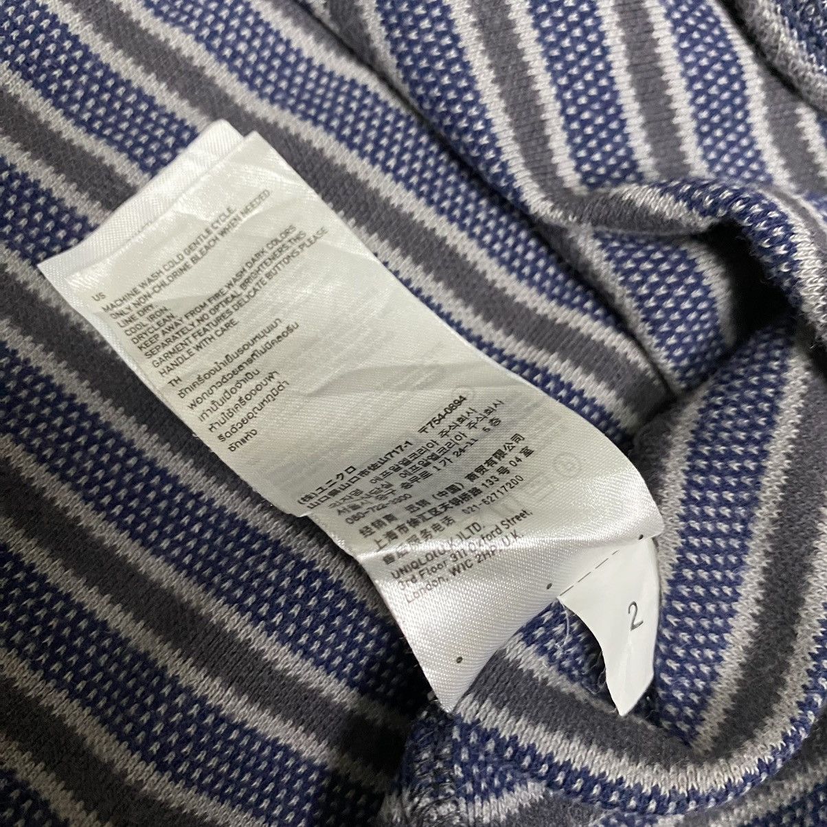 Undercover × Uniqlo Undercover X Uniqlo single pocket stripe polo shirt Size US L / EU 52-54 / 3 - 8 Thumbnail