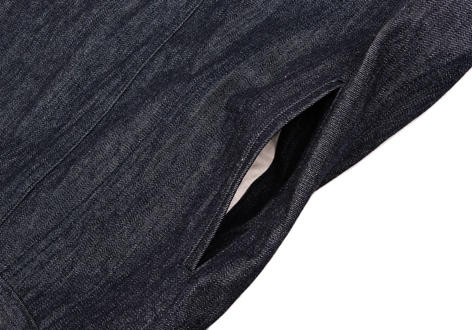 Yohji Yamamoto Yohji Yamamoto Cotton Wide Silhouette Denim Jacket Size US S / EU 44-46 / 1 - 10 Thumbnail