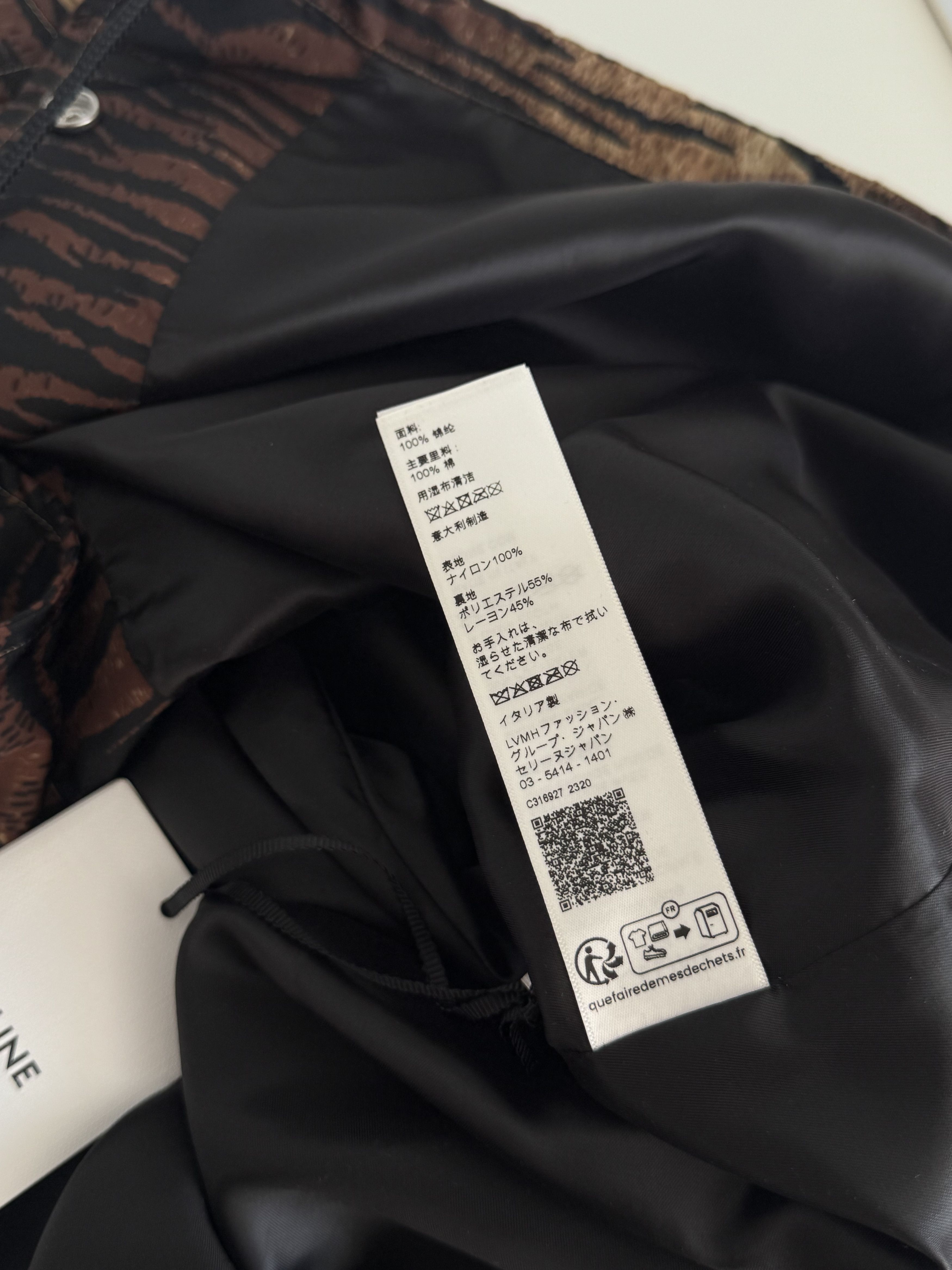 Celine Celine Panther Jacket | by hedi slimane | size 48 Size US M / EU 48-50 / 2 - 8 Thumbnail