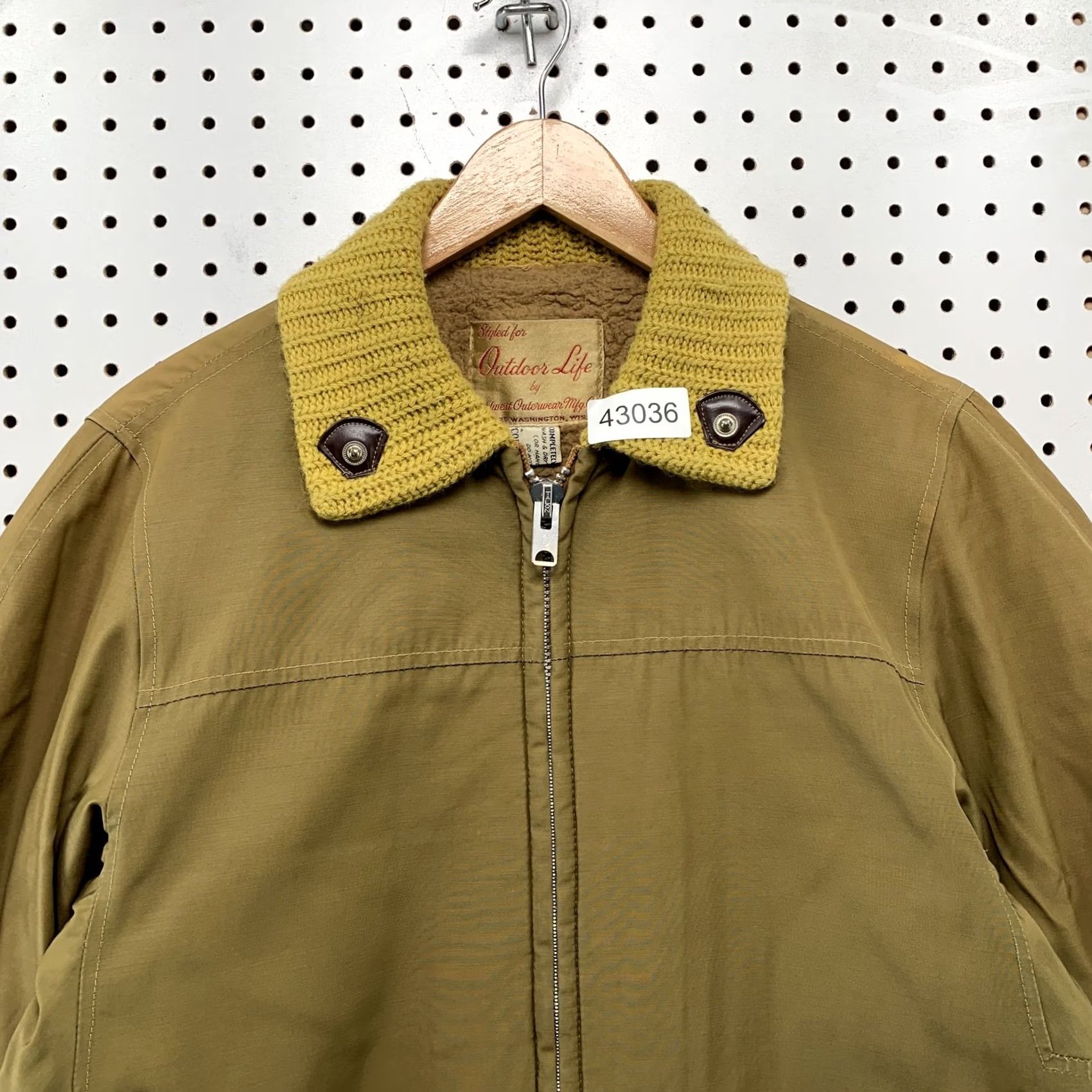 Alife VINTAGE Outdoor Life Midwest Outerwear Jacket Brown Large Mens TALON Zip Up Size US L / EU 52-54 / 3 - 2 Thumbnail